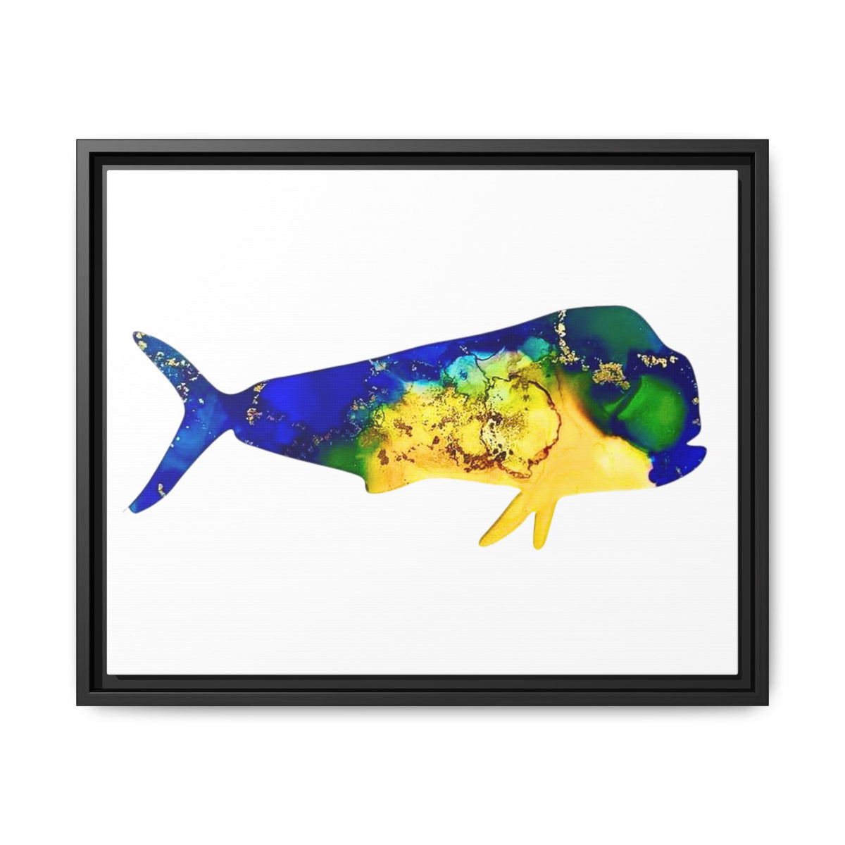 Mahi Mahi, Matte Canvas, Framed (Multi-color)