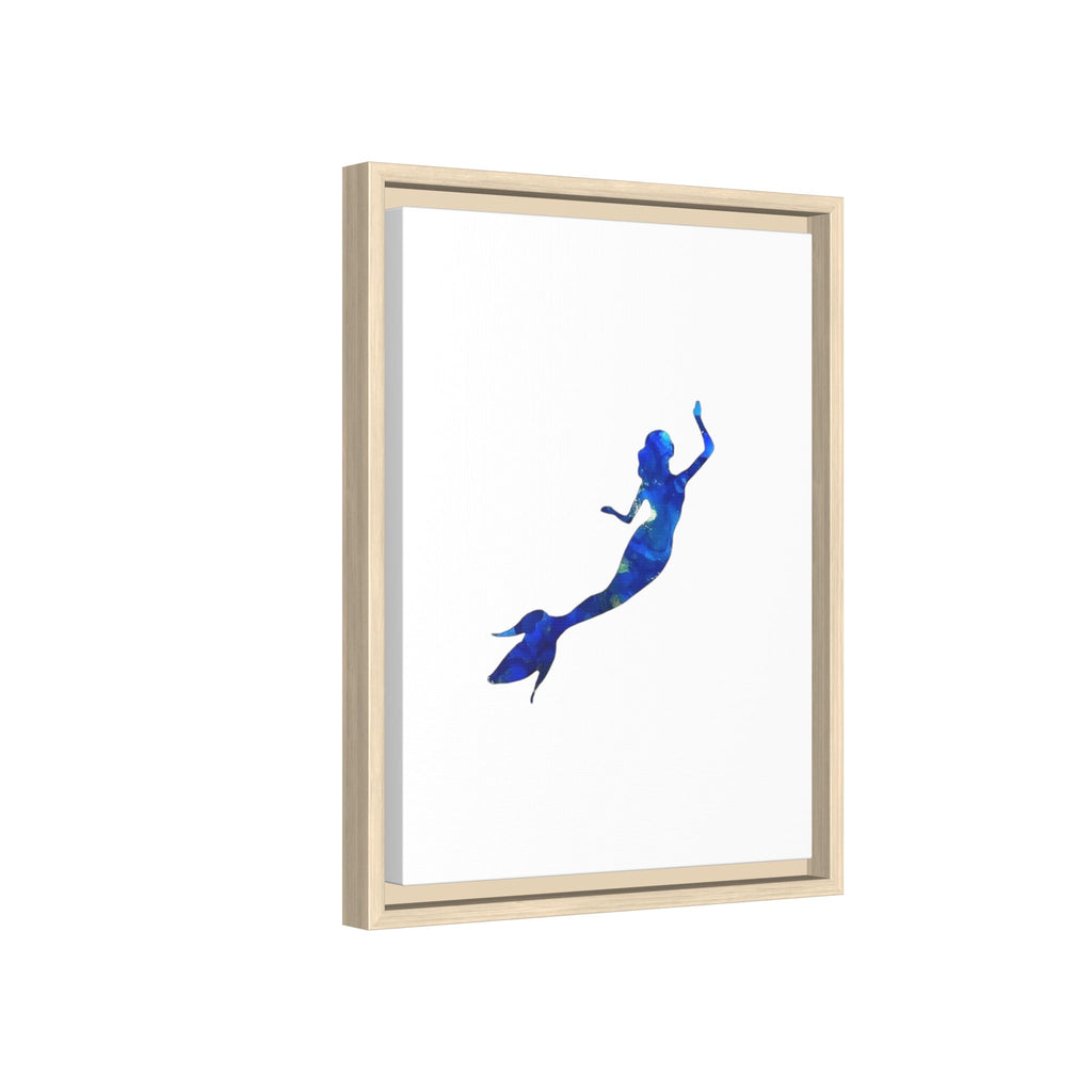 Mermaid 1, Matte Canvas, Framed (Multi-color)