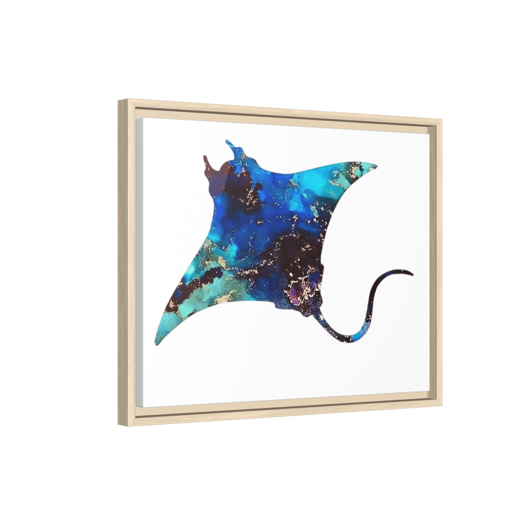 Ray 2, Matte Canvas, Framed (Multi-color)