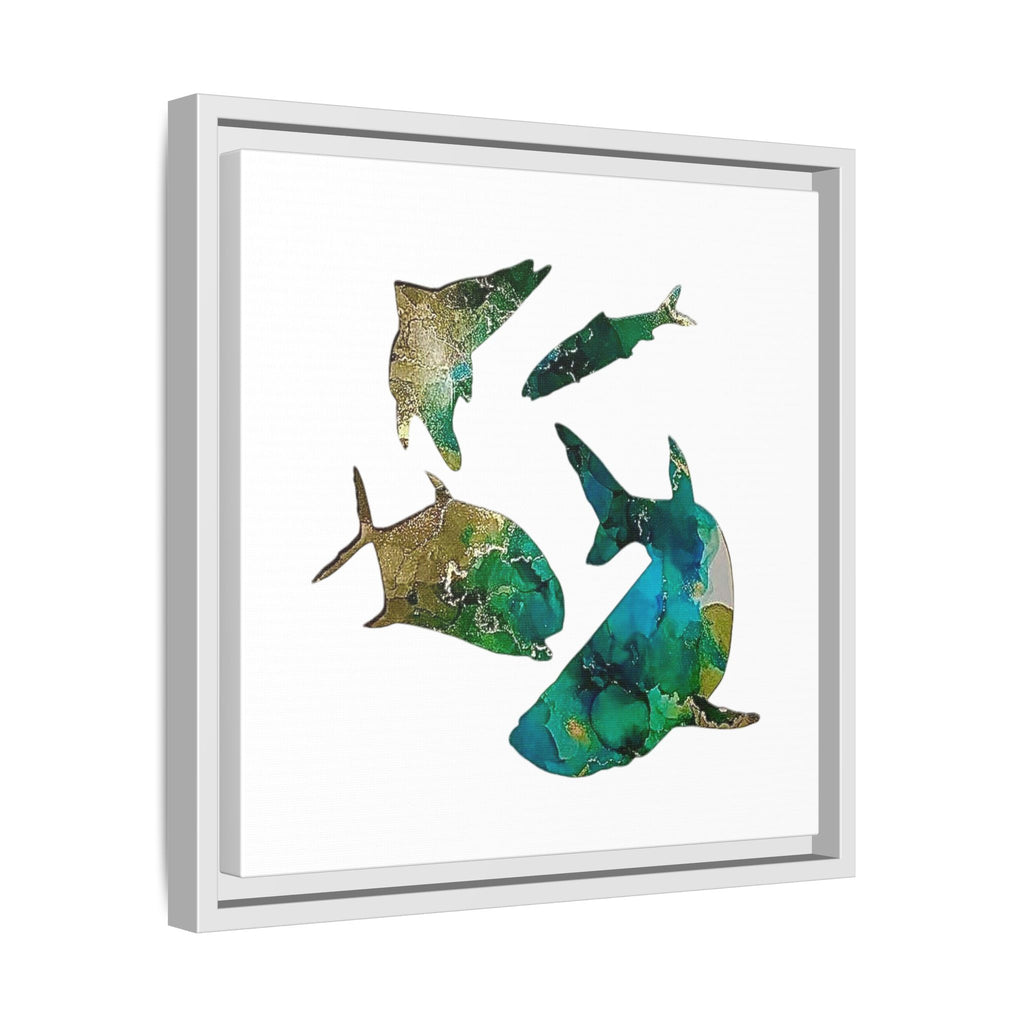 Matte Canvas, Framed (Multi-color)