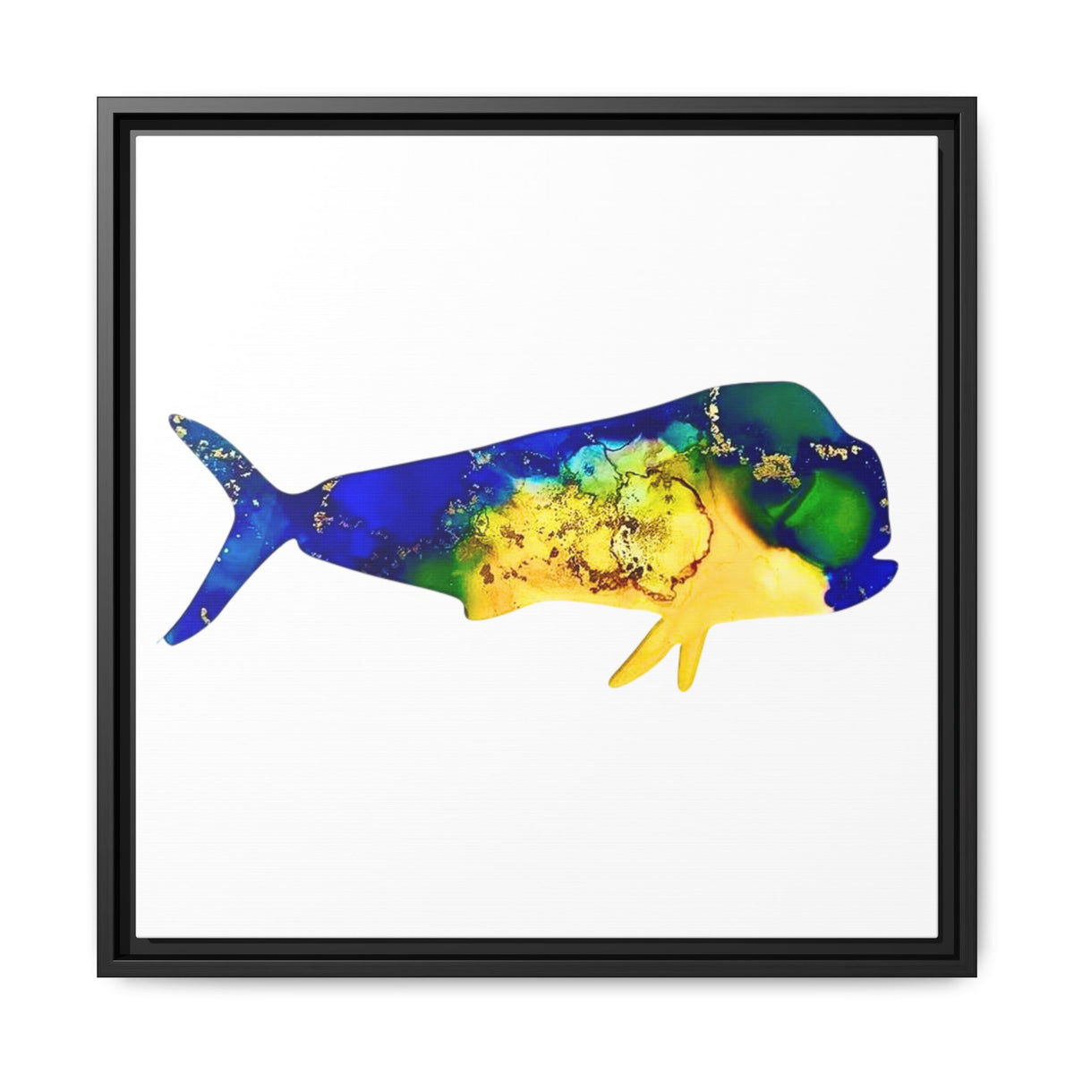 Mahi Mahi, Matte Canvas, Framed (Multi-color)