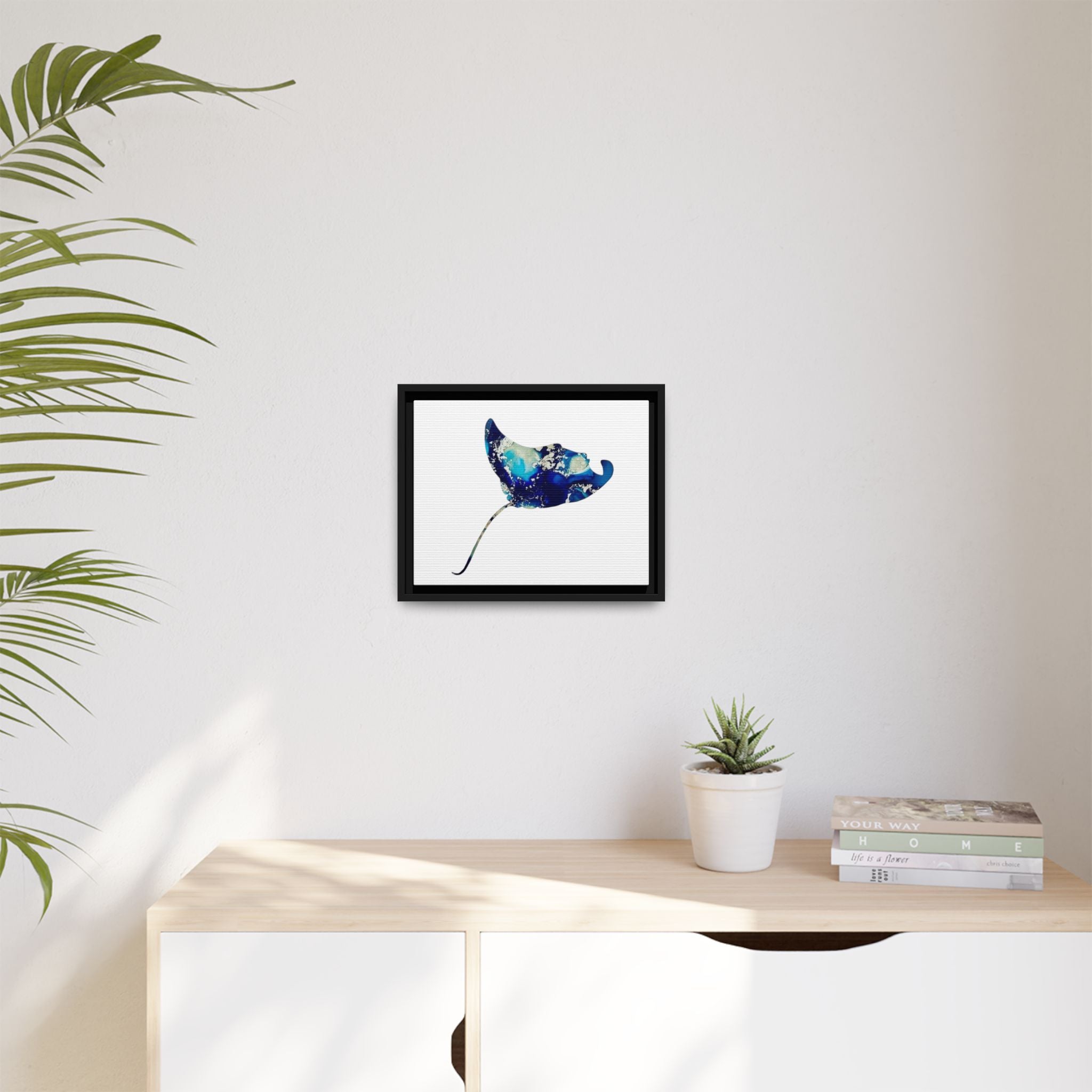 Ray 1, Matte Canvas, Framed (Multi-color)