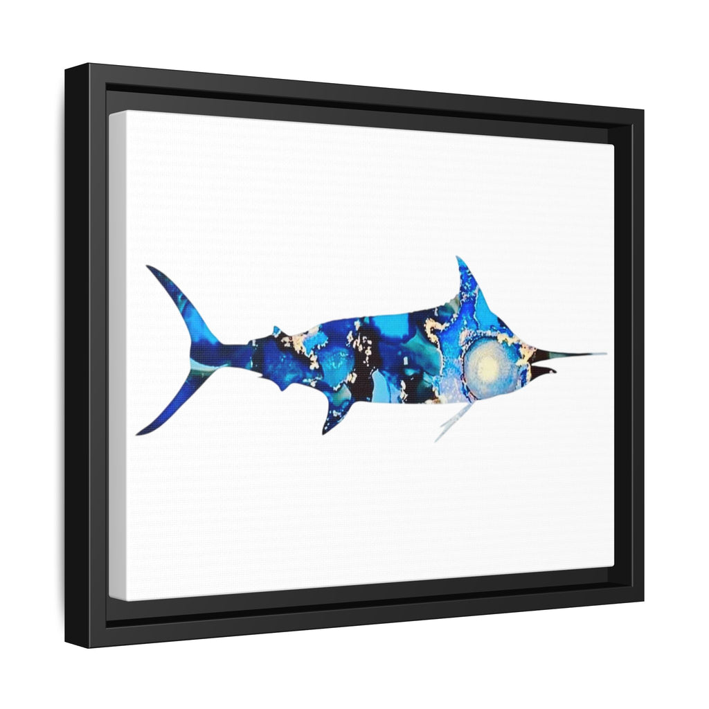 Swordfish, Matte Canvas, Framed (Multi-color)