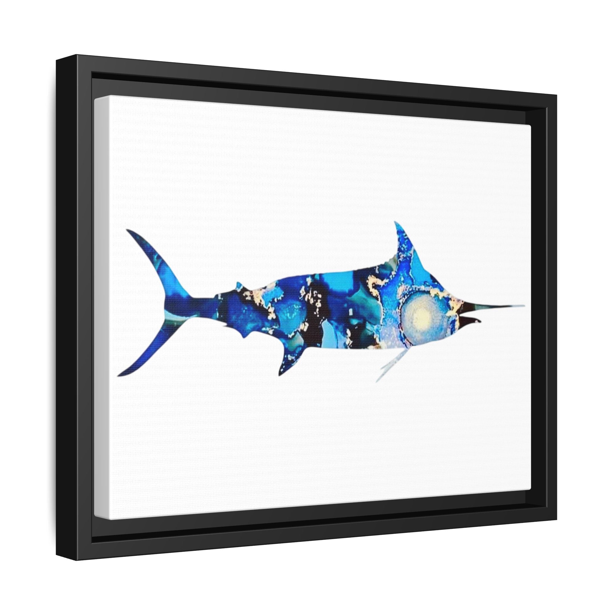 Swordfish, Matte Canvas, Framed (Multi-color)