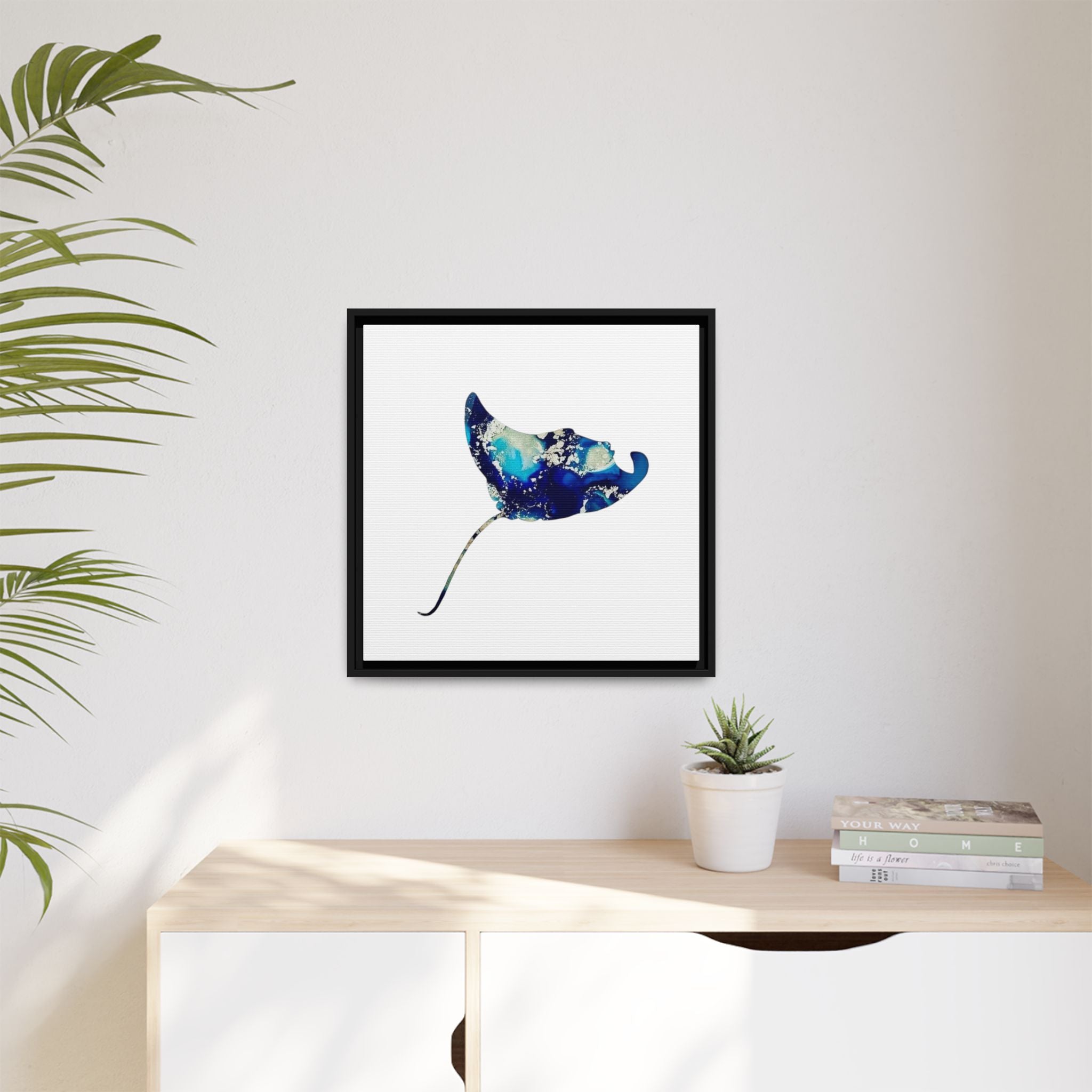 Ray 1, Matte Canvas, Framed (Multi-color)