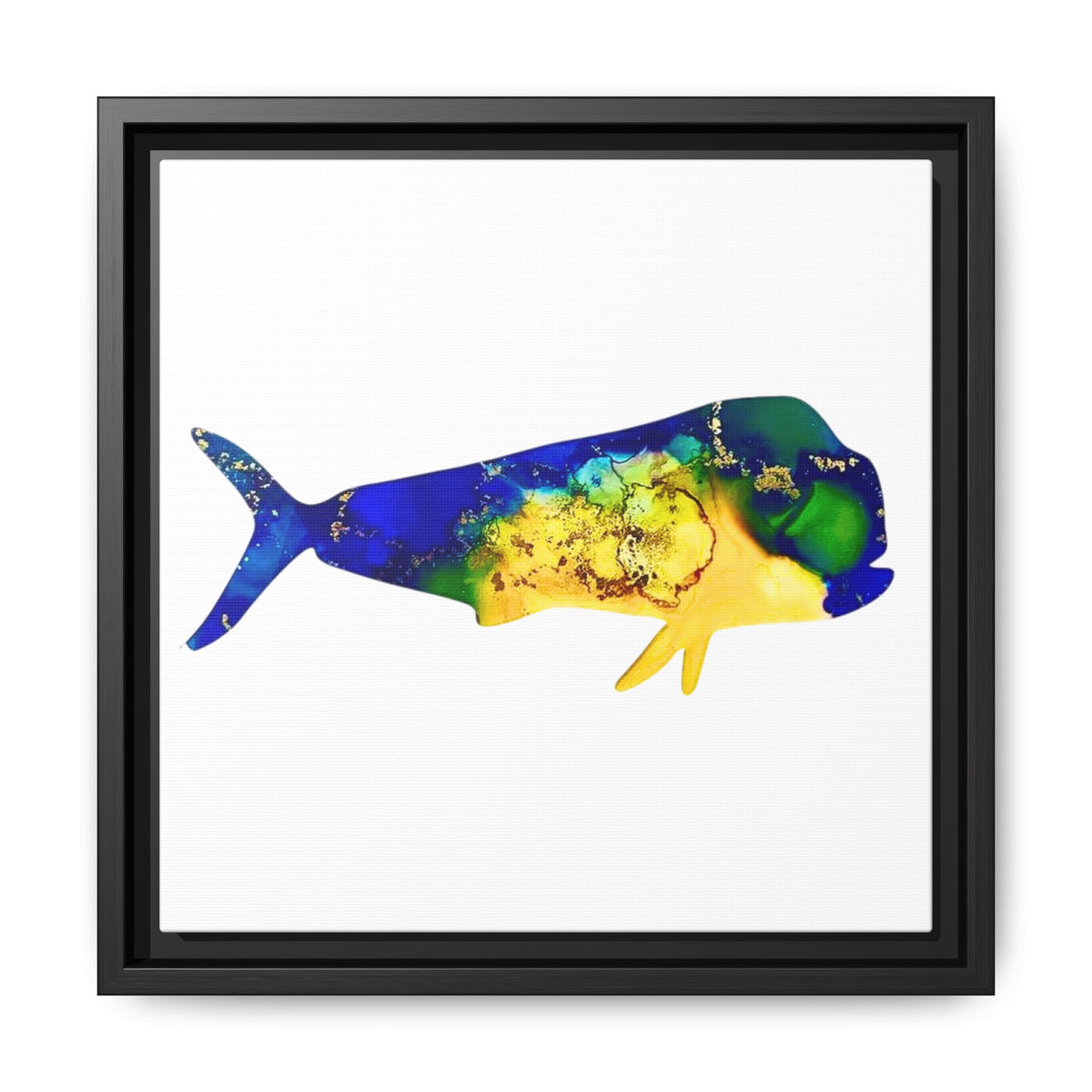 Mahi Mahi, Matte Canvas, Framed (Multi-color)
