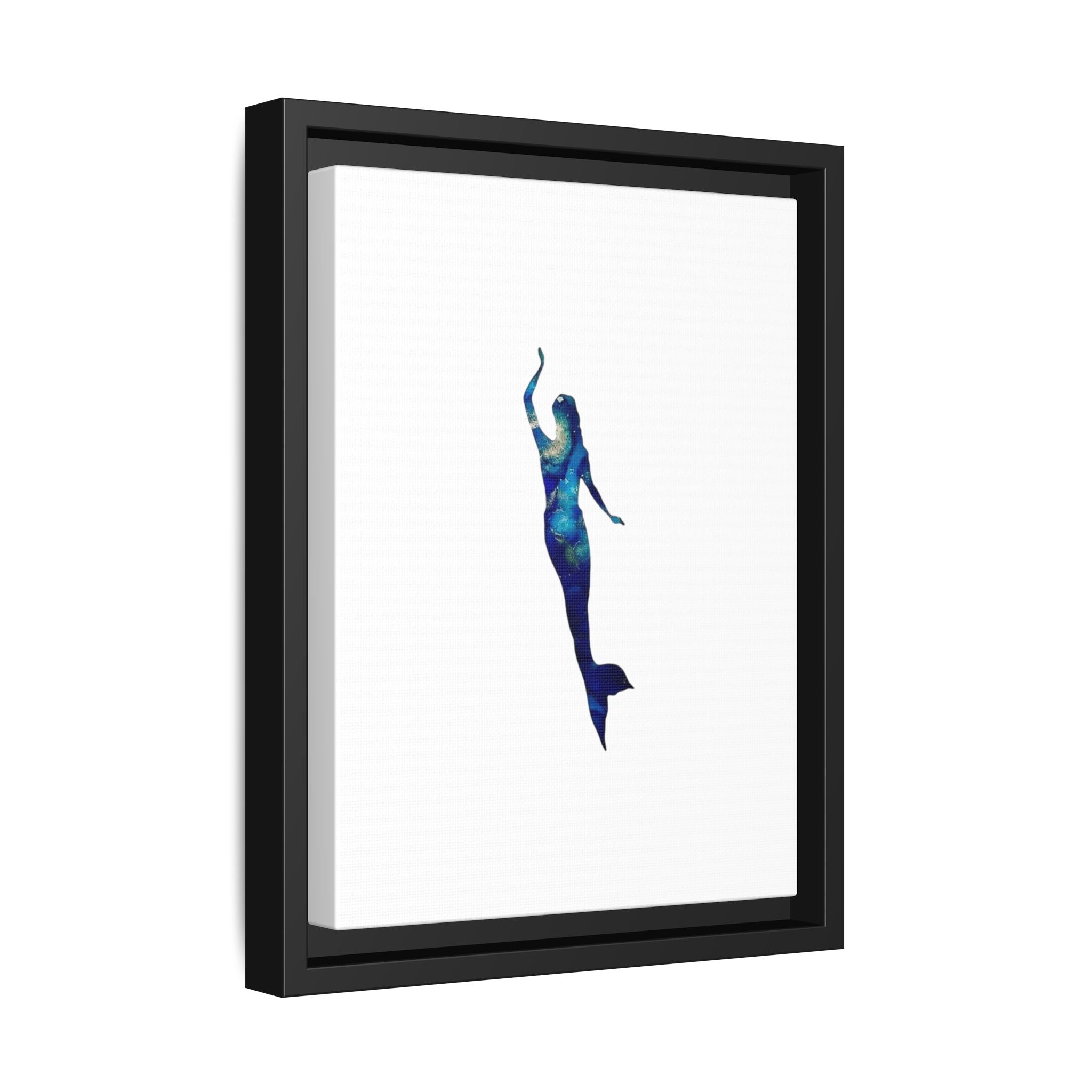 Mermaid 3, Matte Canvas, Framed (Multi-color)
