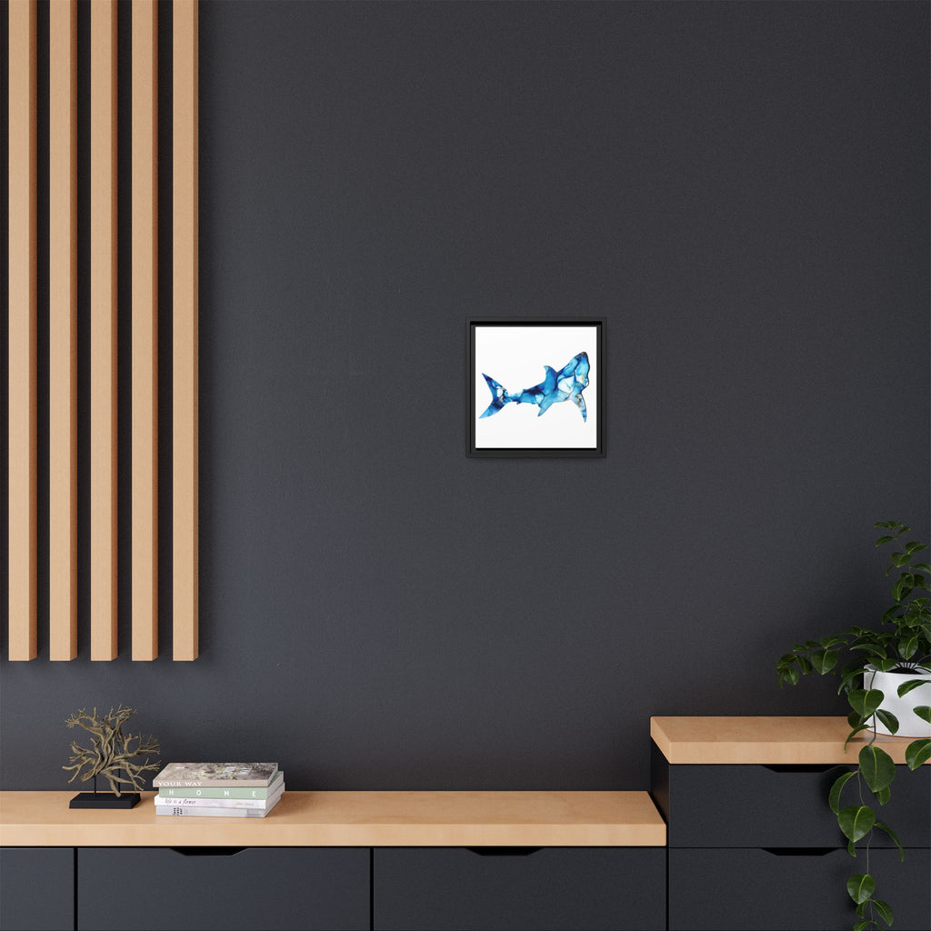 Great White 1, Matte Canvas, Framed (Multi-color)