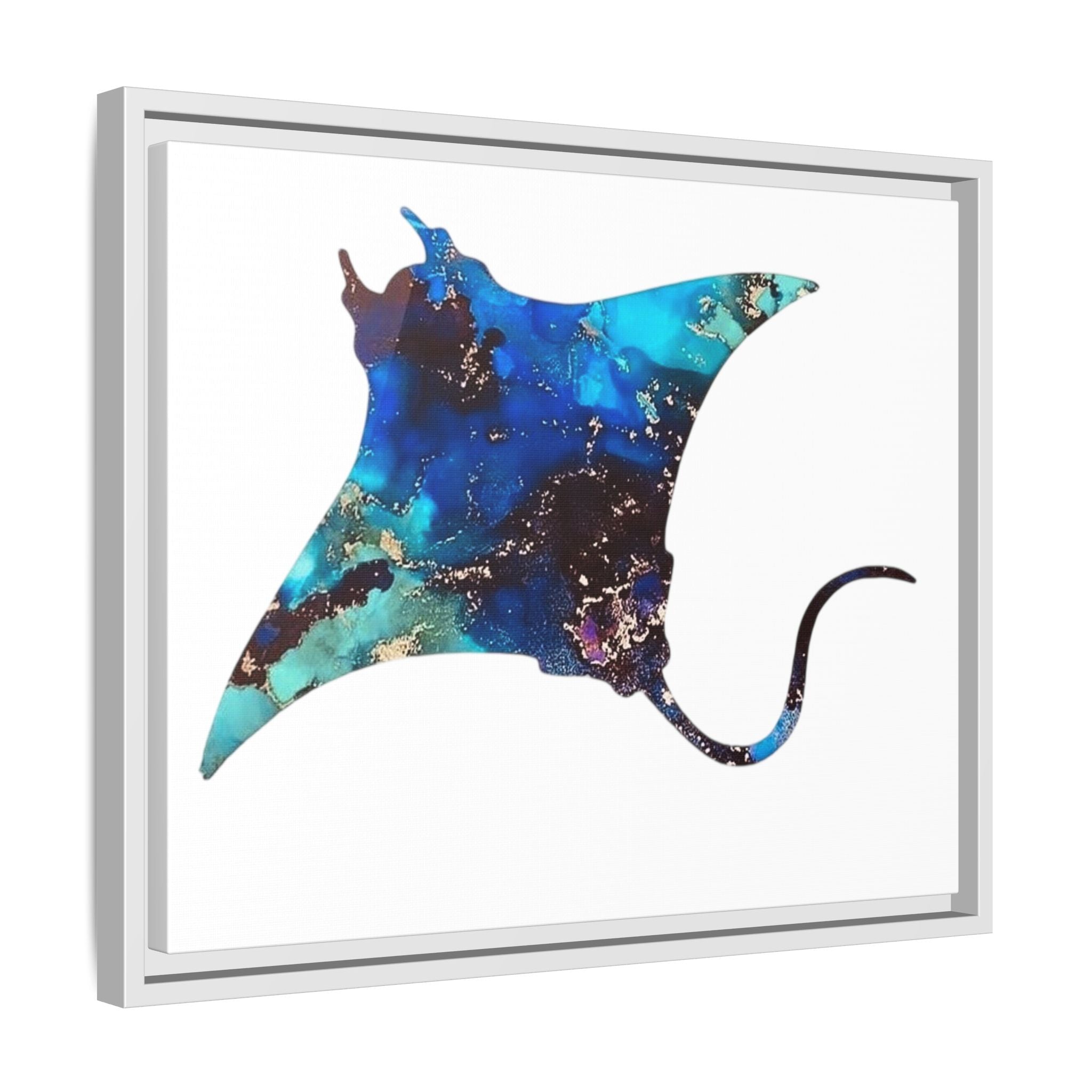 Ray 2, Matte Canvas, Framed (Multi-color)