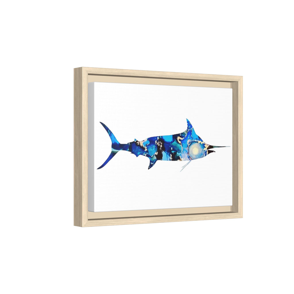 Swordfish, Matte Canvas, Framed (Multi-color)