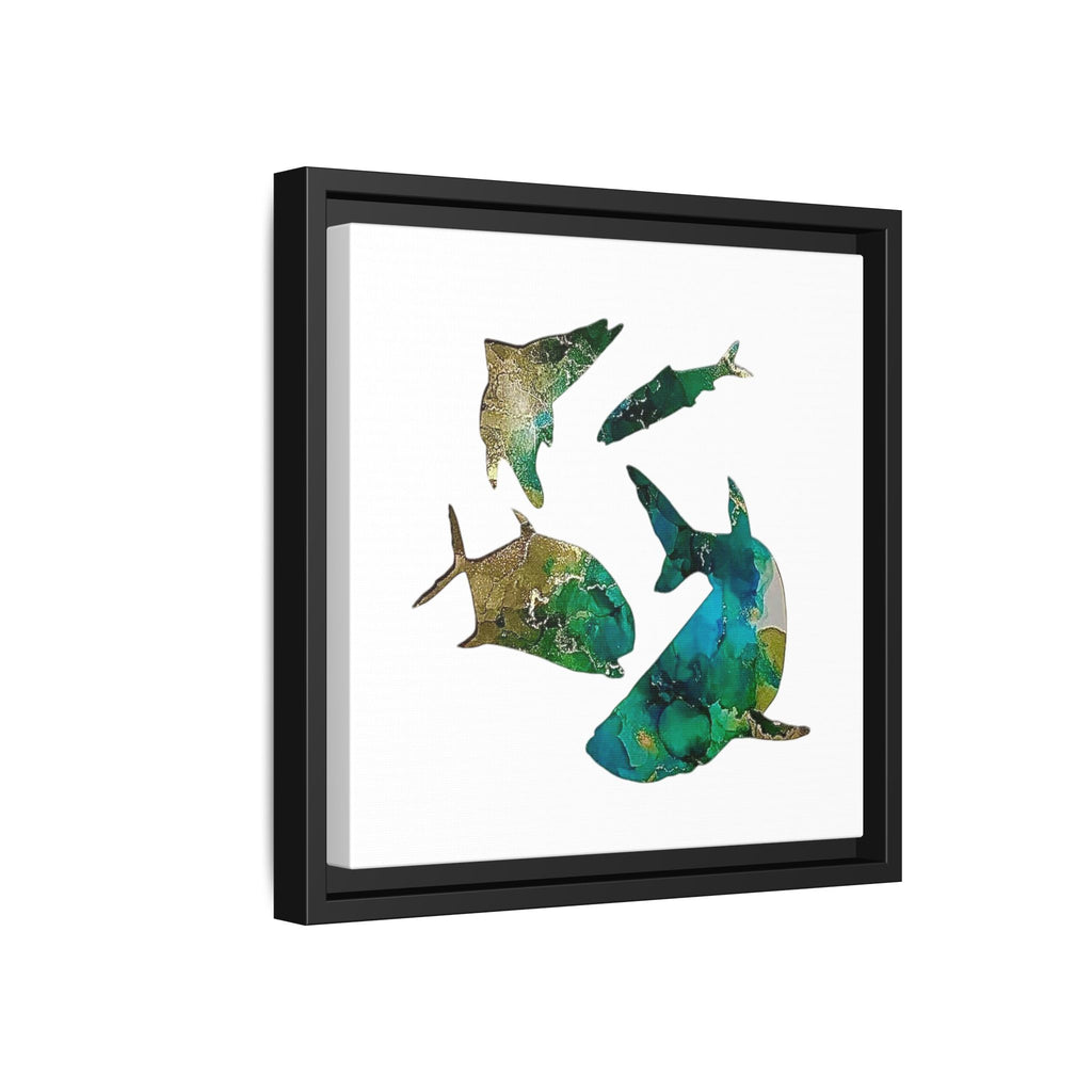 Matte Canvas, Framed (Multi-color)
