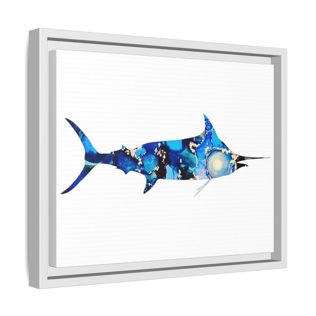 Swordfish, Matte Canvas, Framed (Multi-color)