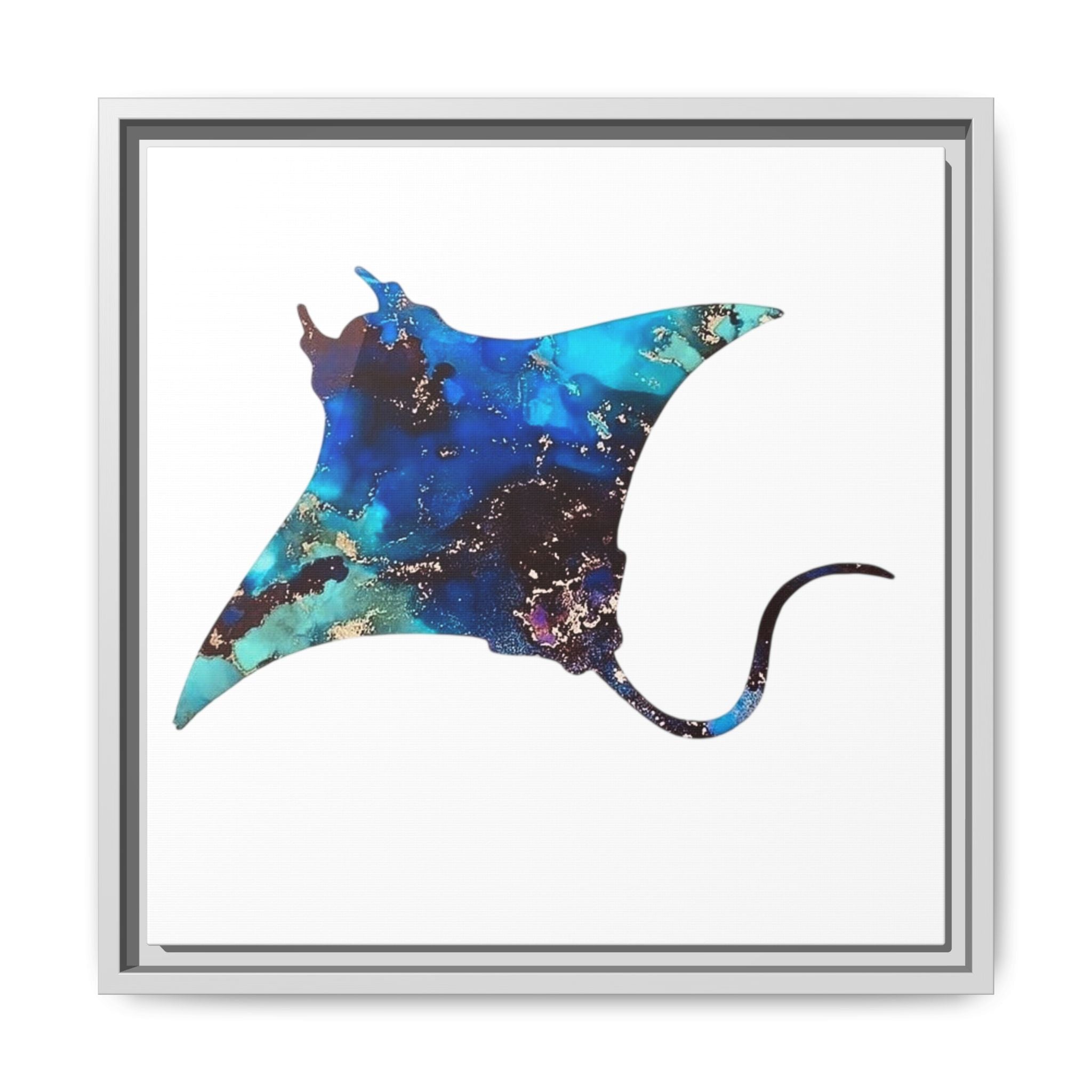 Ray 2, Matte Canvas, Framed (Multi-color)