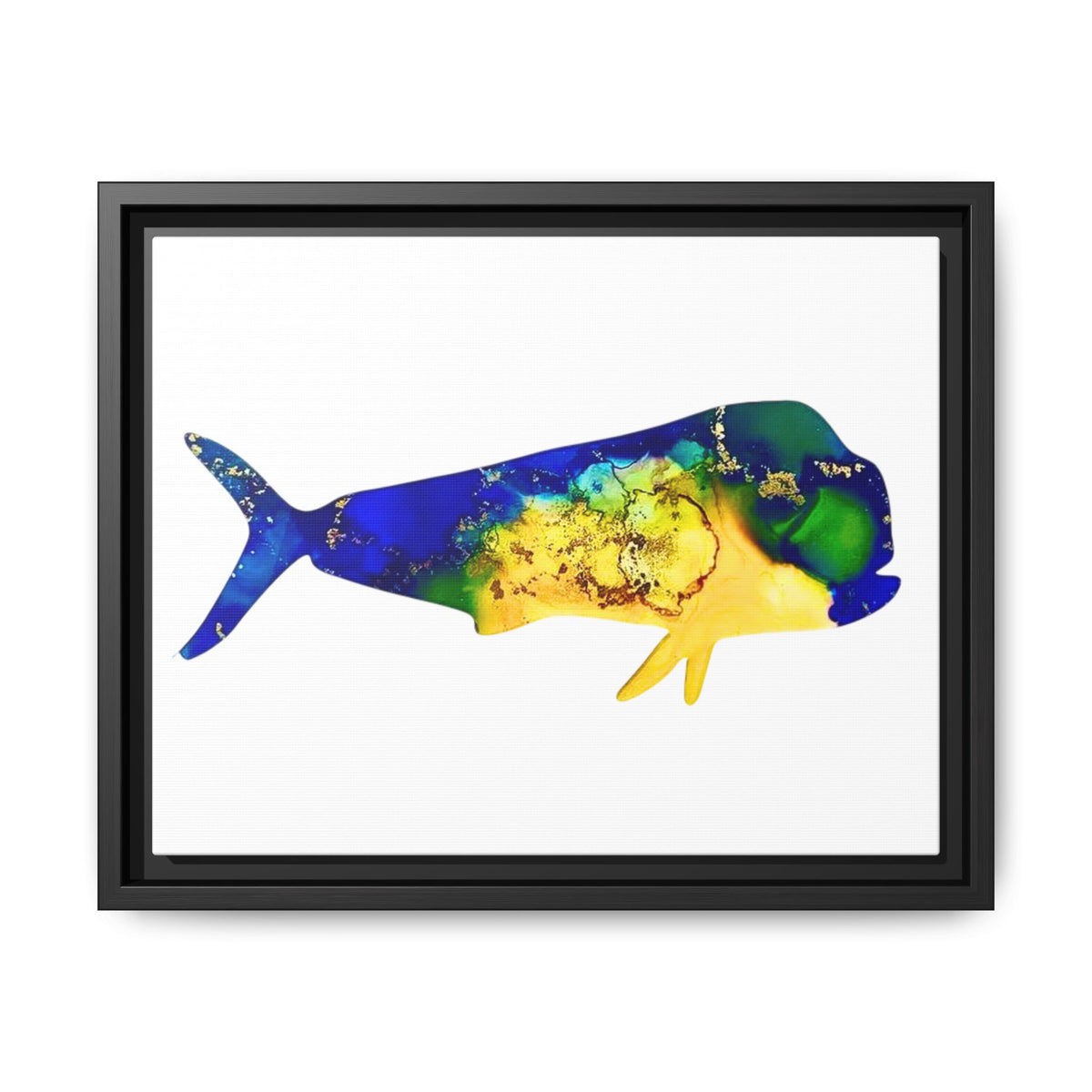 Mahi Mahi, Matte Canvas, Framed (Multi-color)