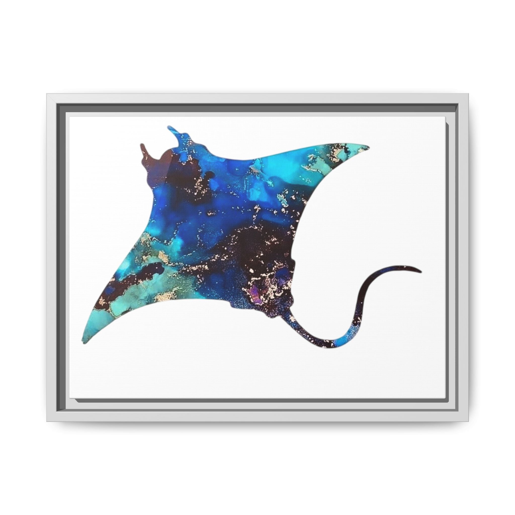 Ray 2, Matte Canvas, Framed (Multi-color)