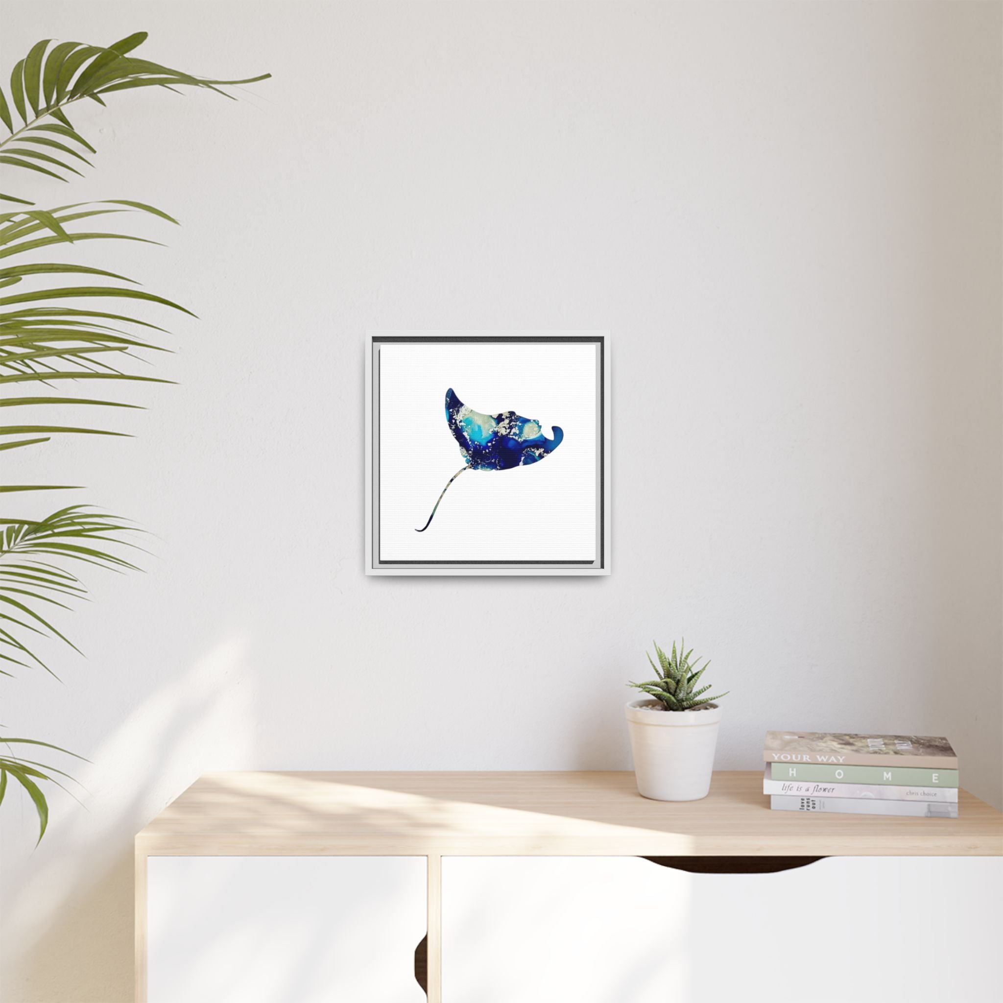 Ray 1, Matte Canvas, Framed (Multi-color)