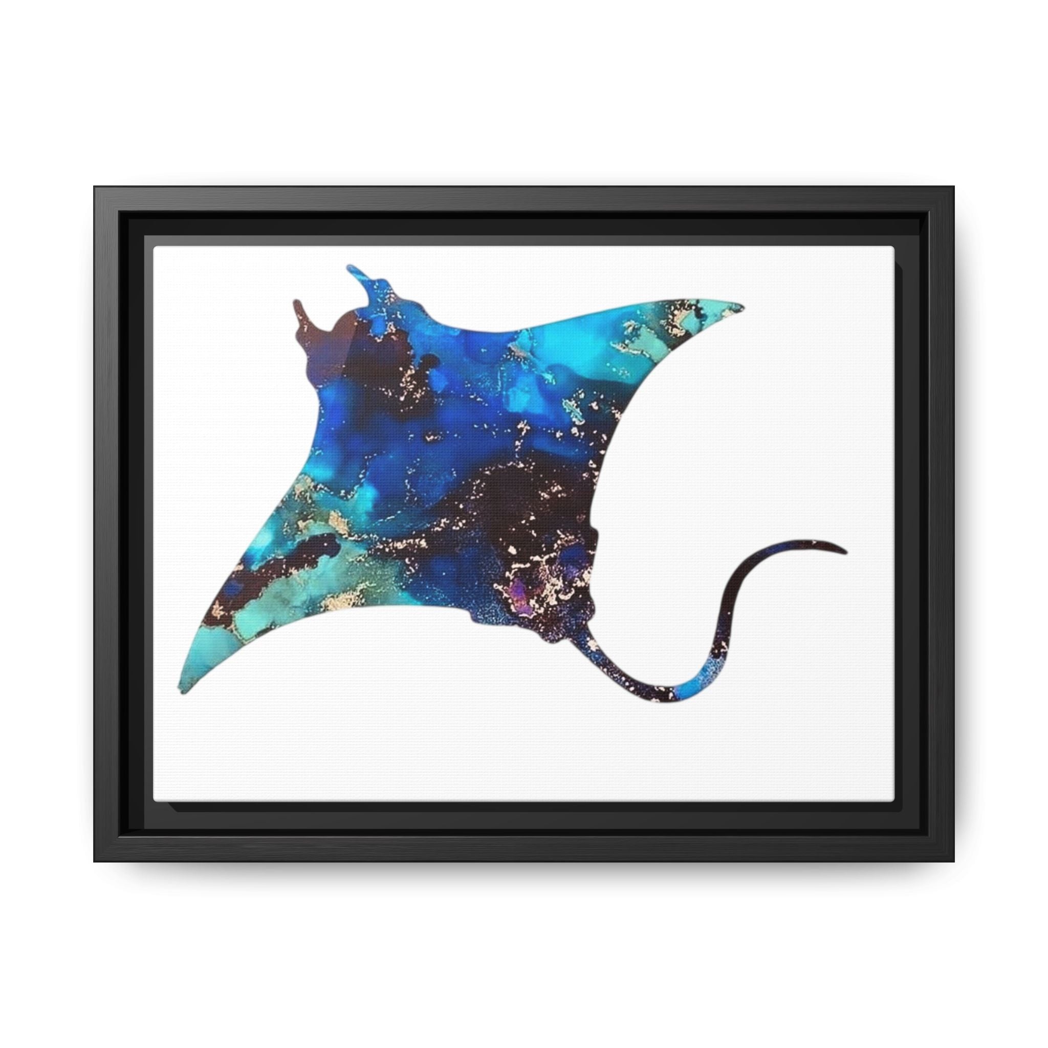 Ray 2, Matte Canvas, Framed (Multi-color)
