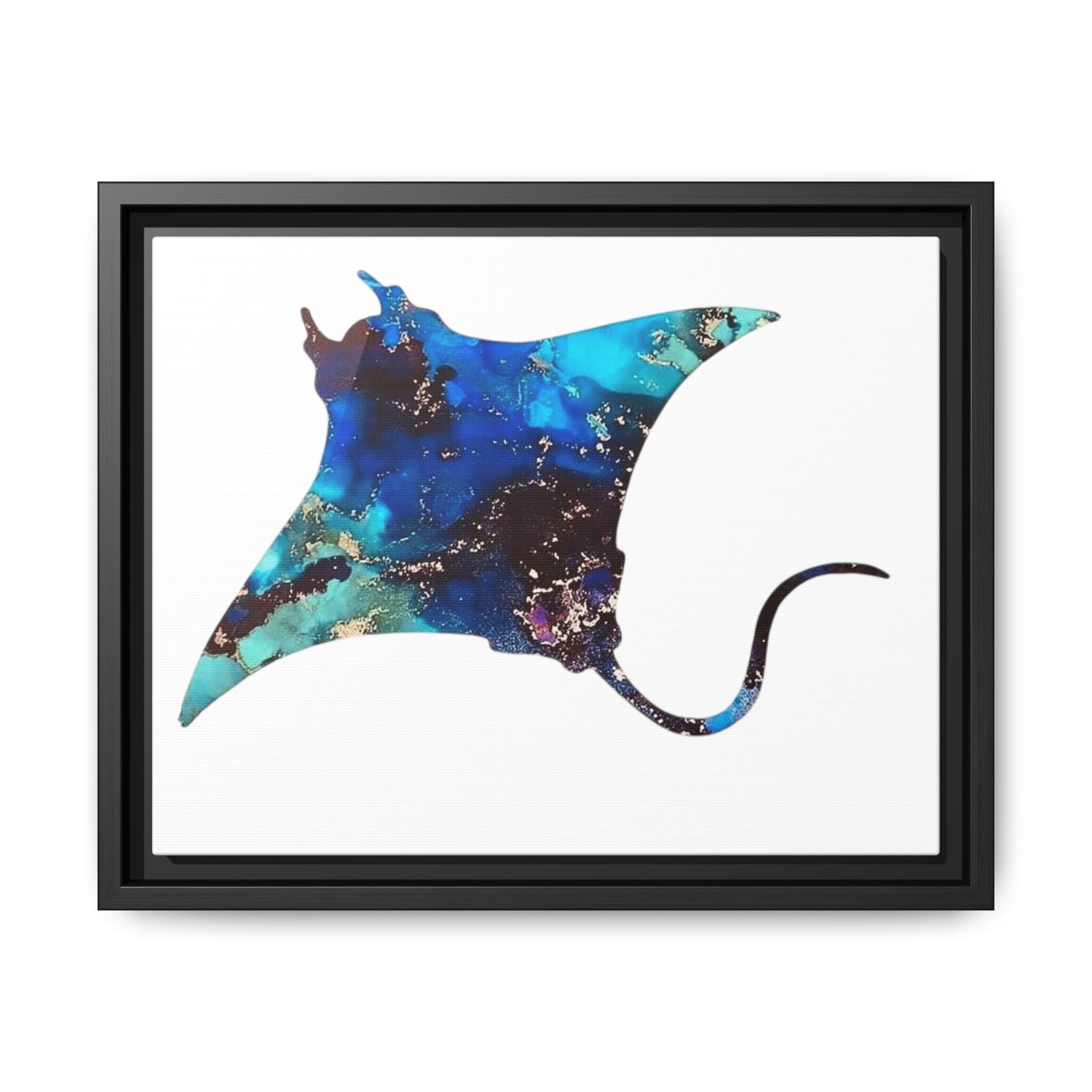 Ray 2, Matte Canvas, Framed (Multi-color)