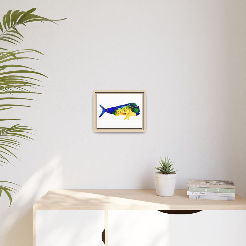 Mahi Mahi, Matte Canvas, Framed (Multi-color)