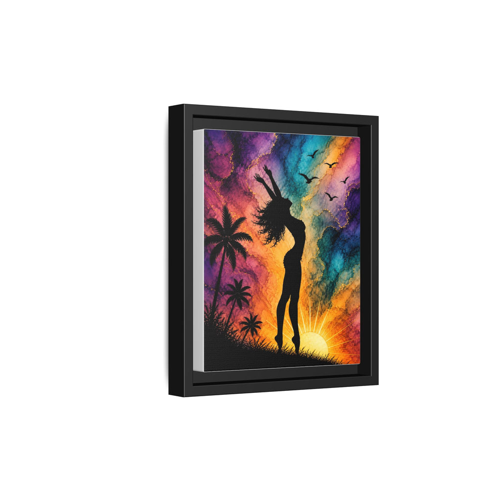 Sun Woman, Matte Canvas, Framed (Multi-color)