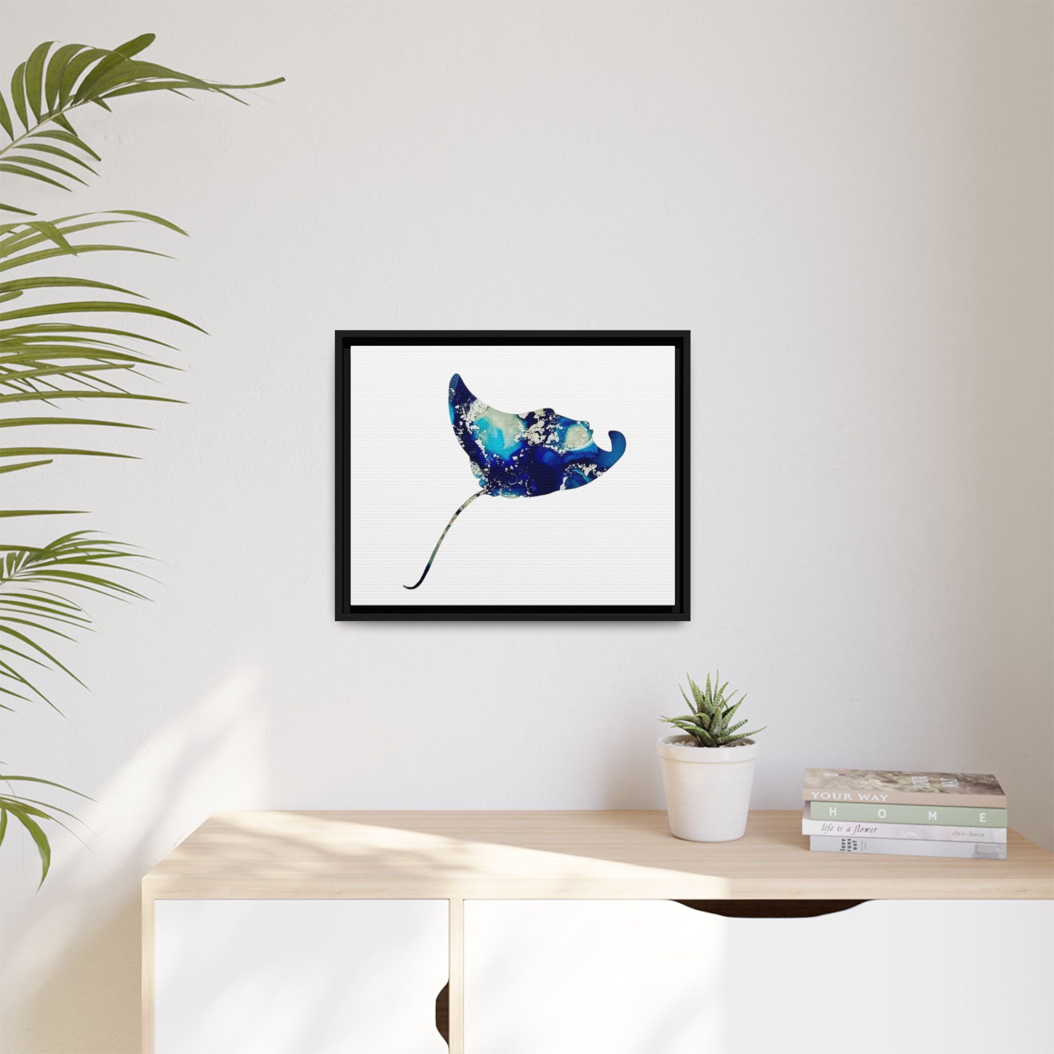 Ray 1, Matte Canvas, Framed (Multi-color)