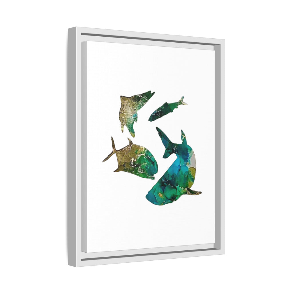 Matte Canvas, Framed (Multi-color)