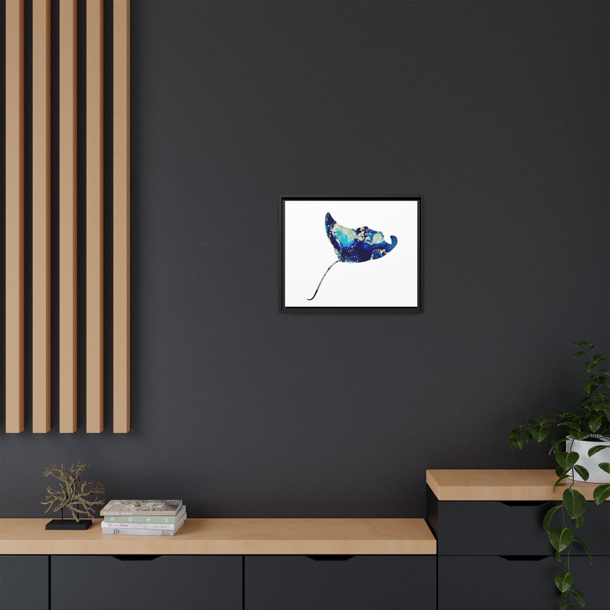 Ray 1, Matte Canvas, Framed (Multi-color)