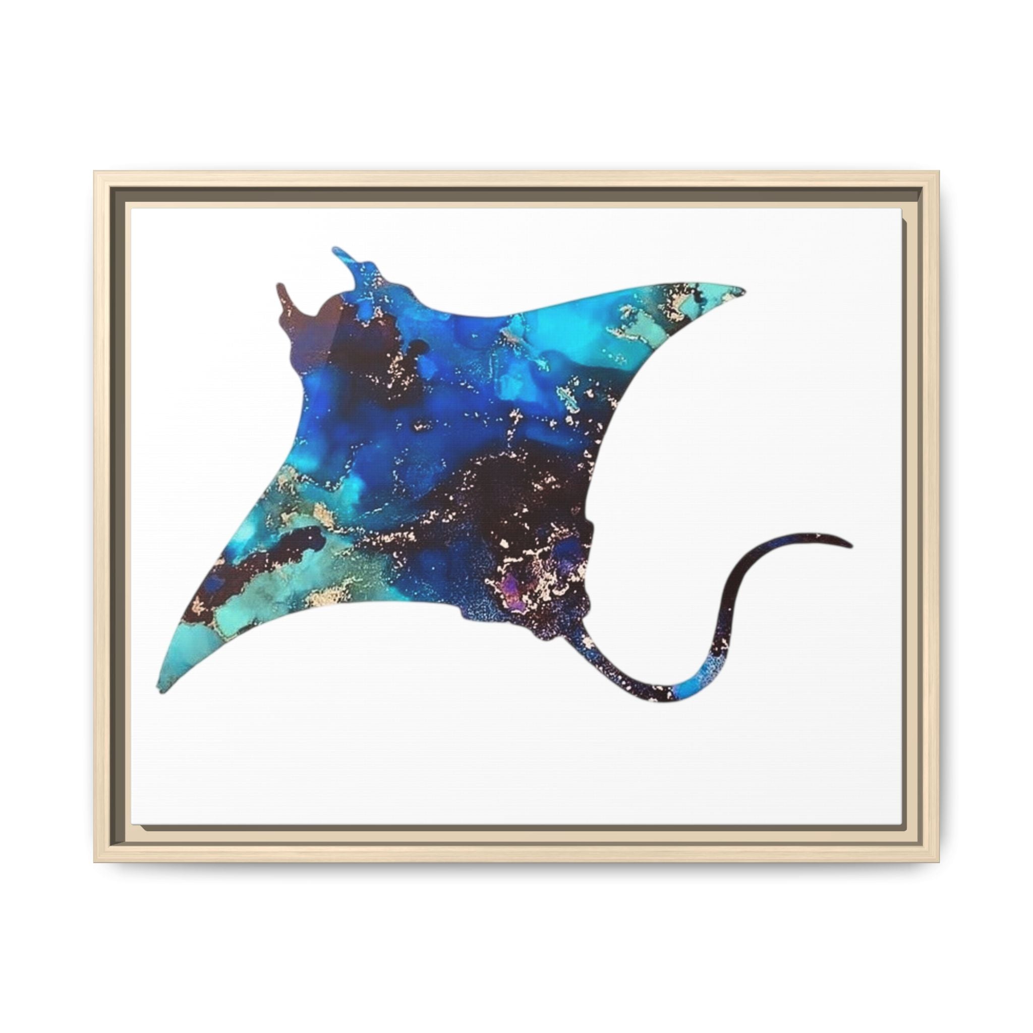 Ray 2, Matte Canvas, Framed (Multi-color)