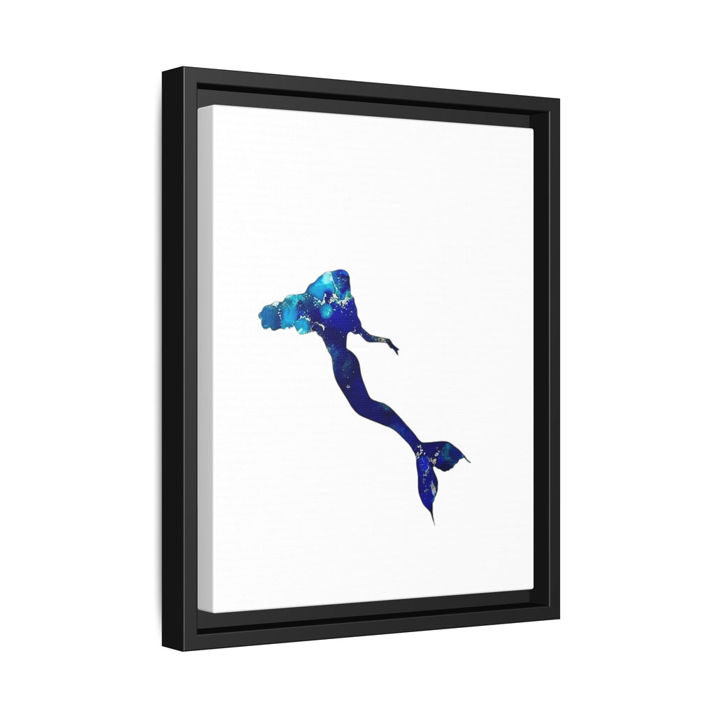 Mermaid 2, Matte Canvas, Framed (Multi-color)