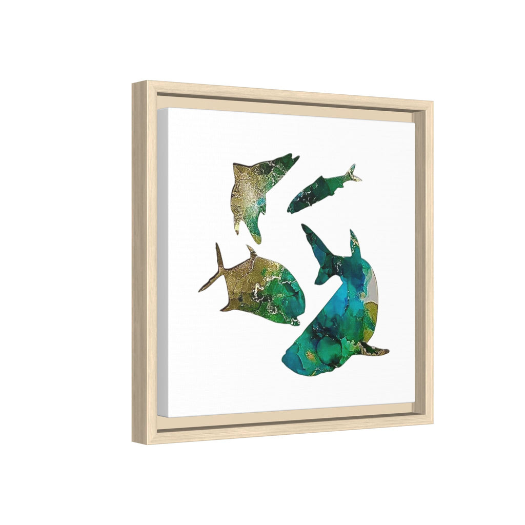 Matte Canvas, Framed (Multi-color)