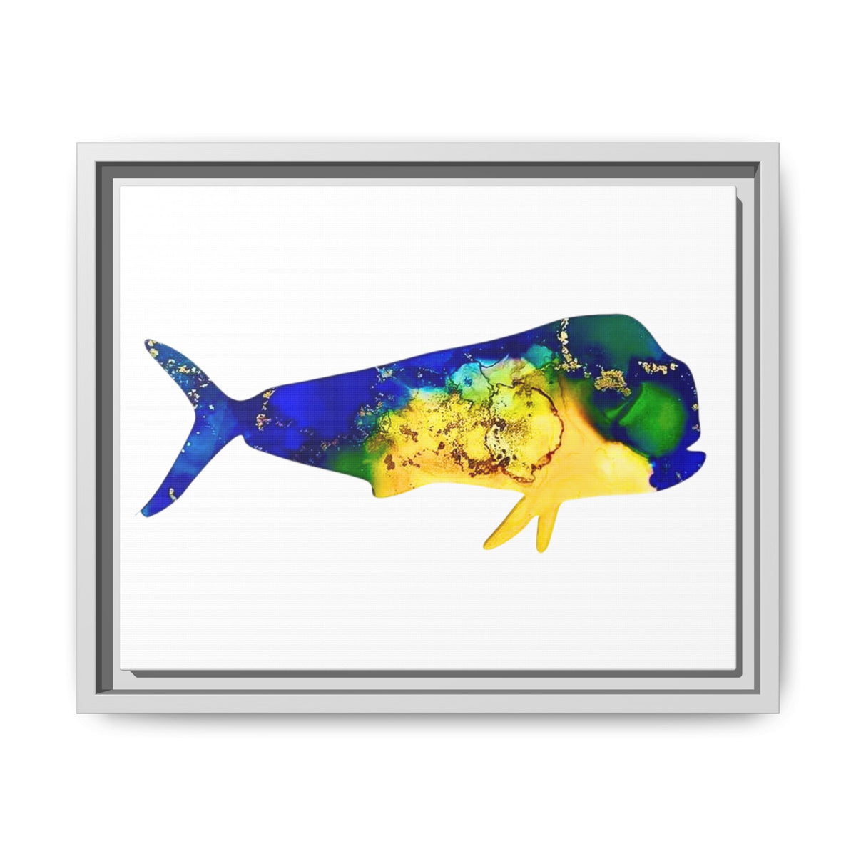 Mahi Mahi, Matte Canvas, Framed (Multi-color)