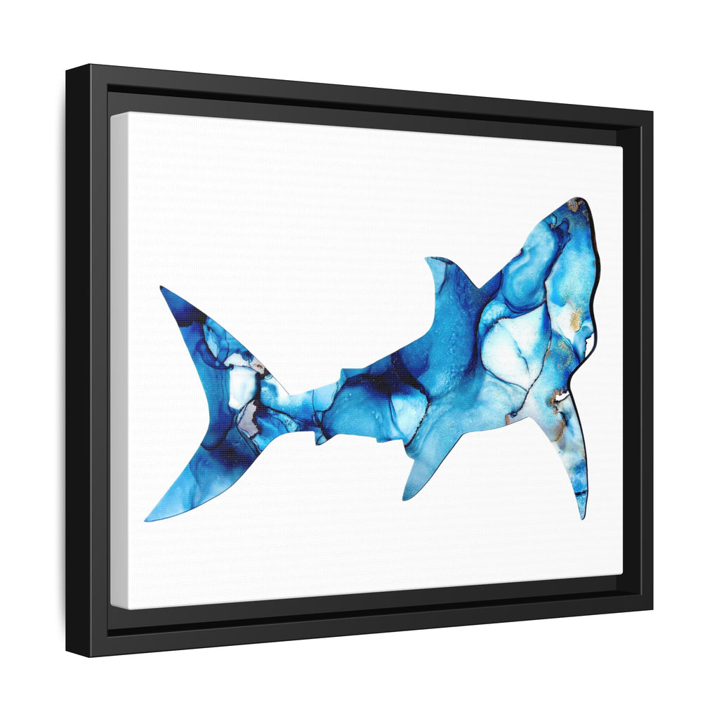Great White 1, Matte Canvas, Framed (Multi-color)