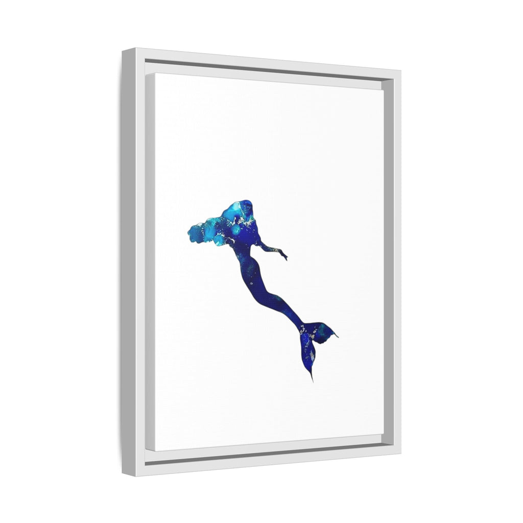 Mermaid 2, Matte Canvas, Framed (Multi-color)