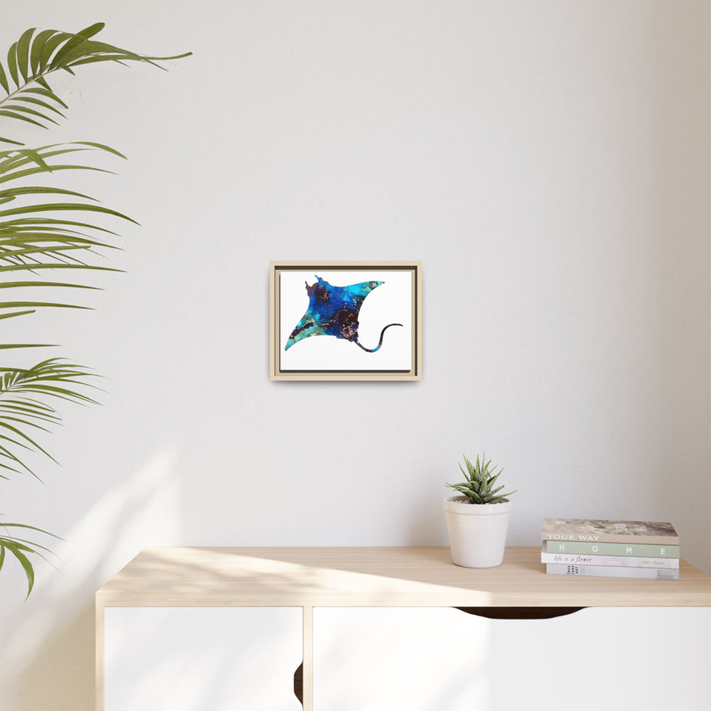 Ray 2, Matte Canvas, Framed (Multi-color)