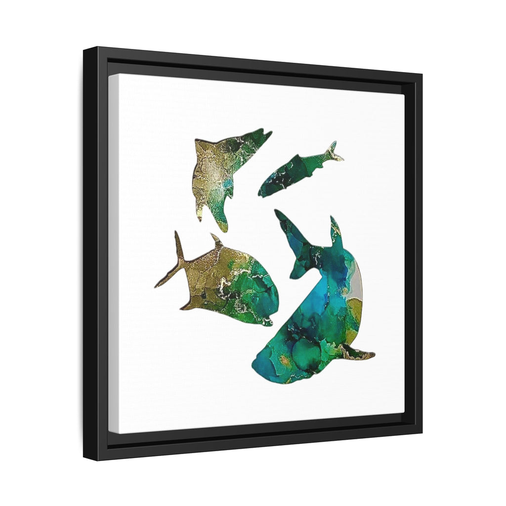 Matte Canvas, Framed (Multi-color)
