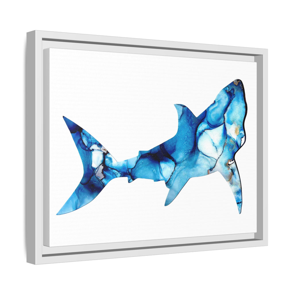 Great White 1, Matte Canvas, Framed (Multi-color)