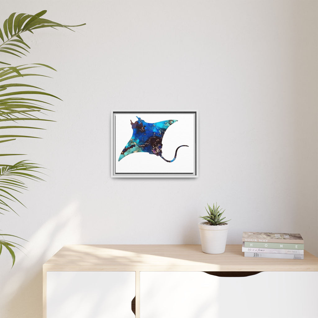Ray 2, Matte Canvas, Framed (Multi-color)