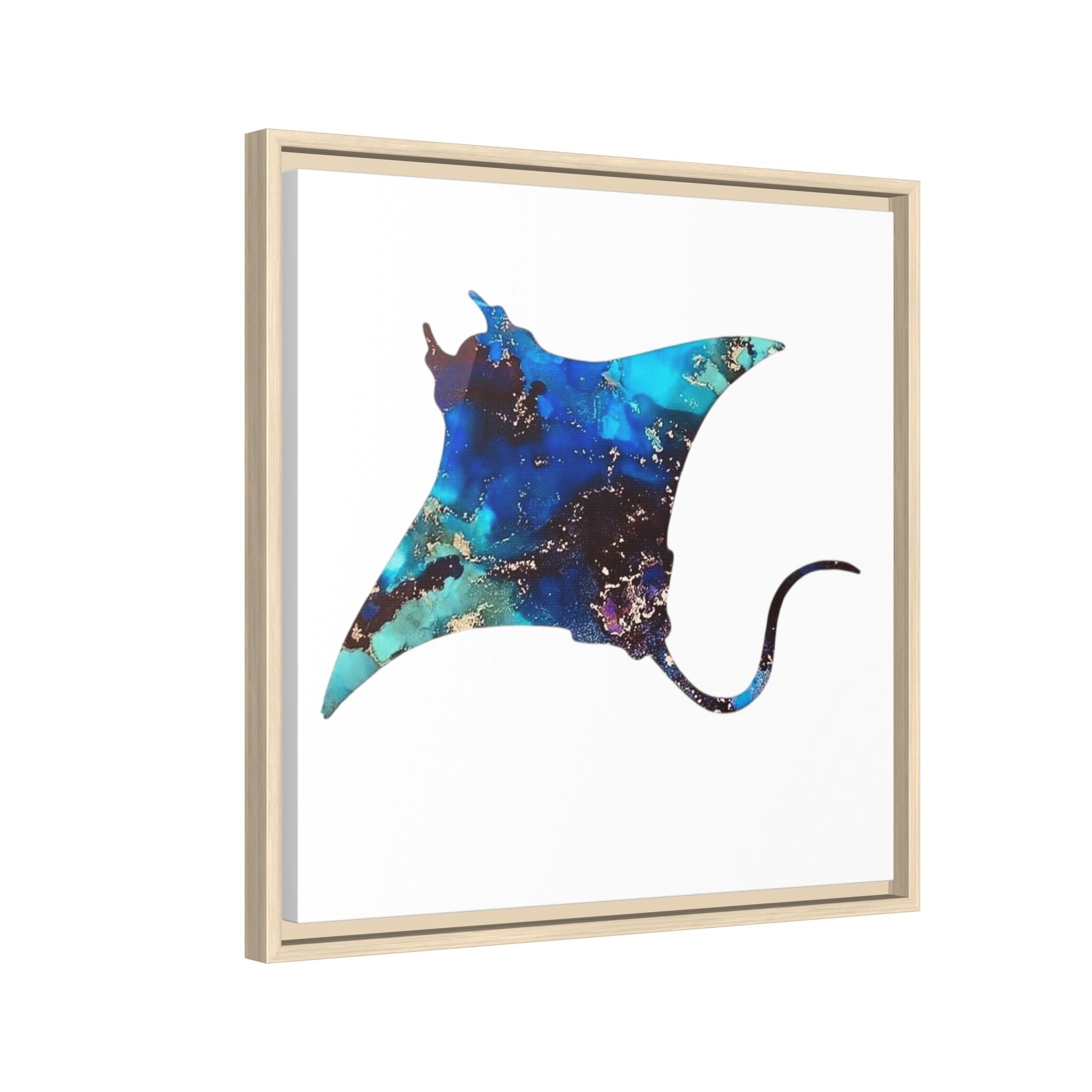 Ray 2, Matte Canvas, Framed (Multi-color)