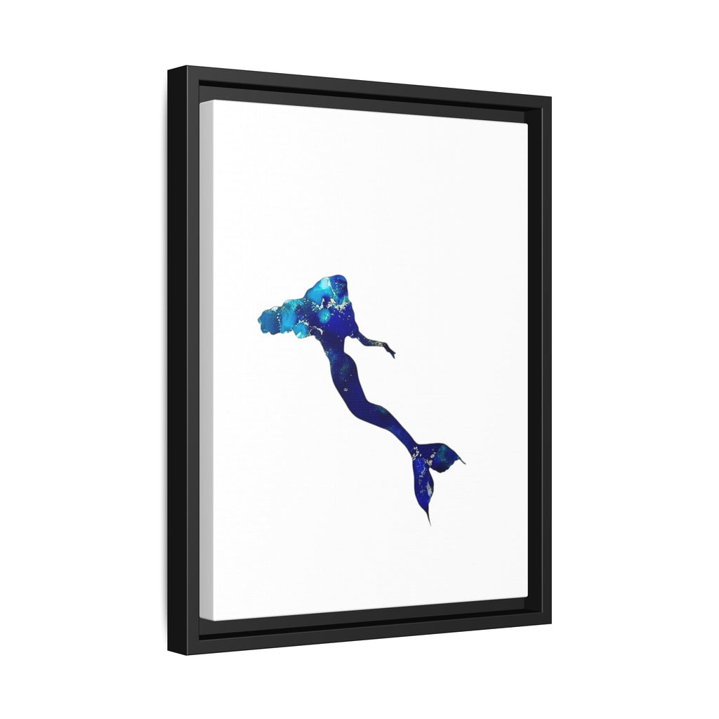 Mermaid 2, Matte Canvas, Framed (Multi-color)
