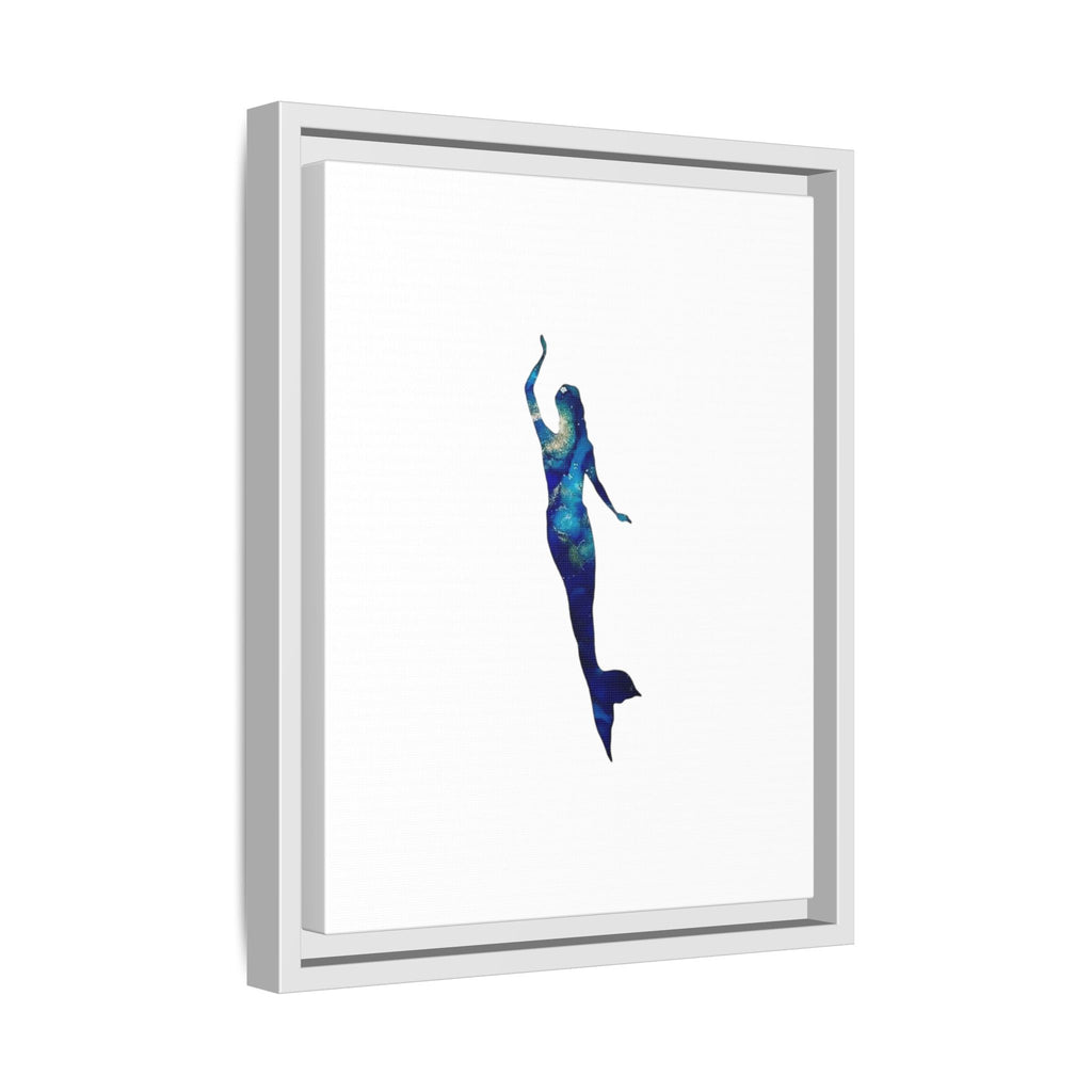 Mermaid 3, Matte Canvas, Framed (Multi-color)