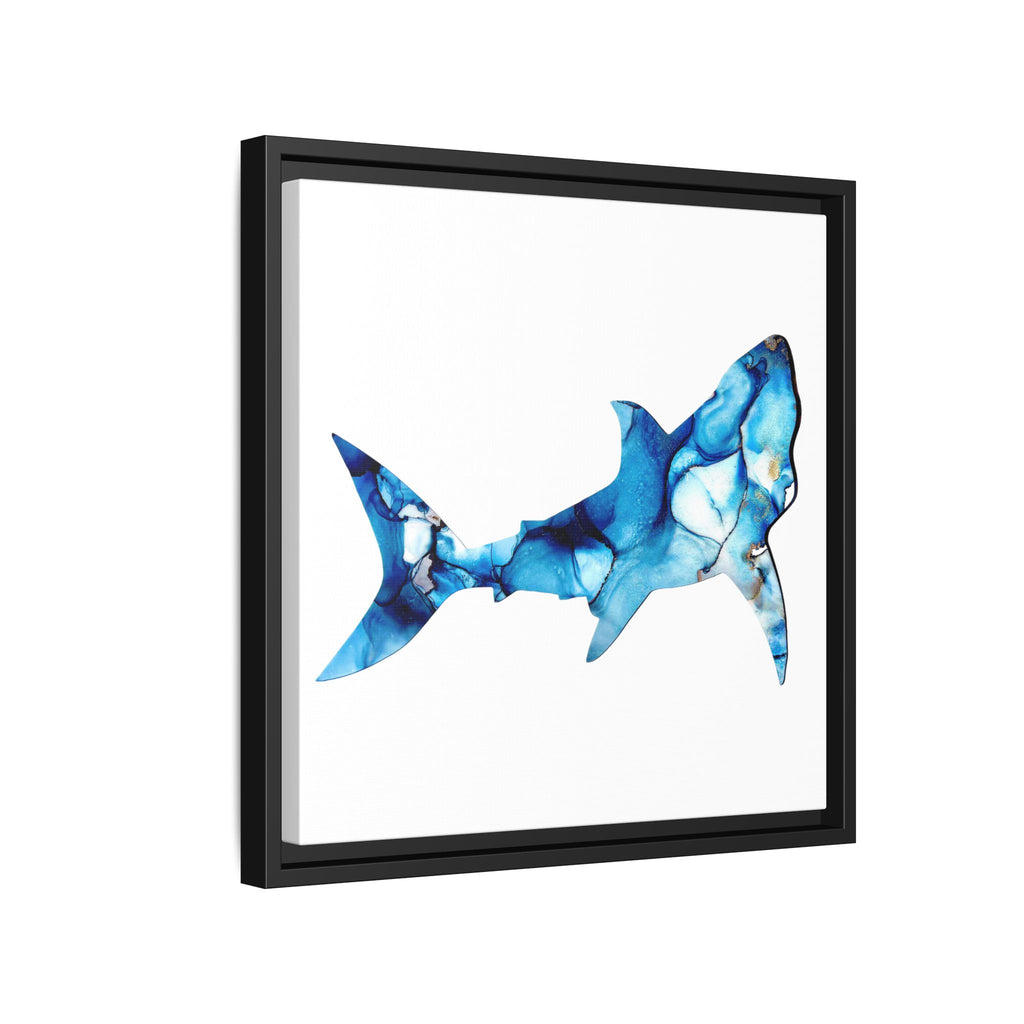 Great White 1, Matte Canvas, Framed (Multi-color)
