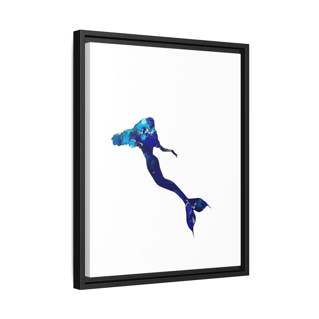 Mermaid 2, Matte Canvas, Framed (Multi-color)