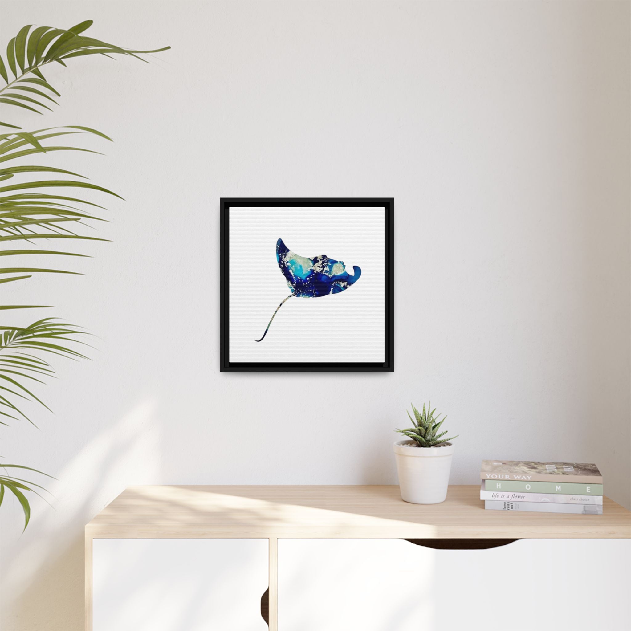 Ray 1, Matte Canvas, Framed (Multi-color)