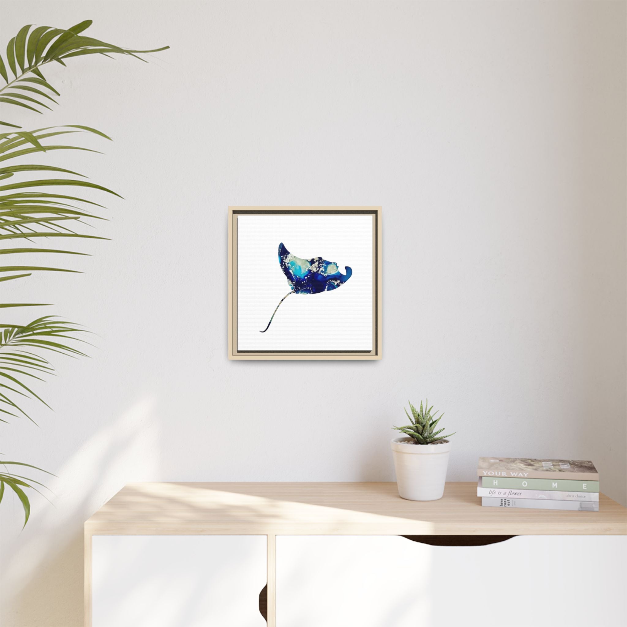 Ray 1, Matte Canvas, Framed (Multi-color)