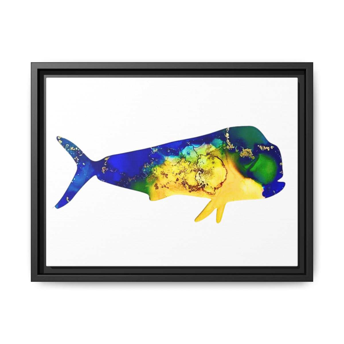 Mahi Mahi, Matte Canvas, Framed (Multi-color)