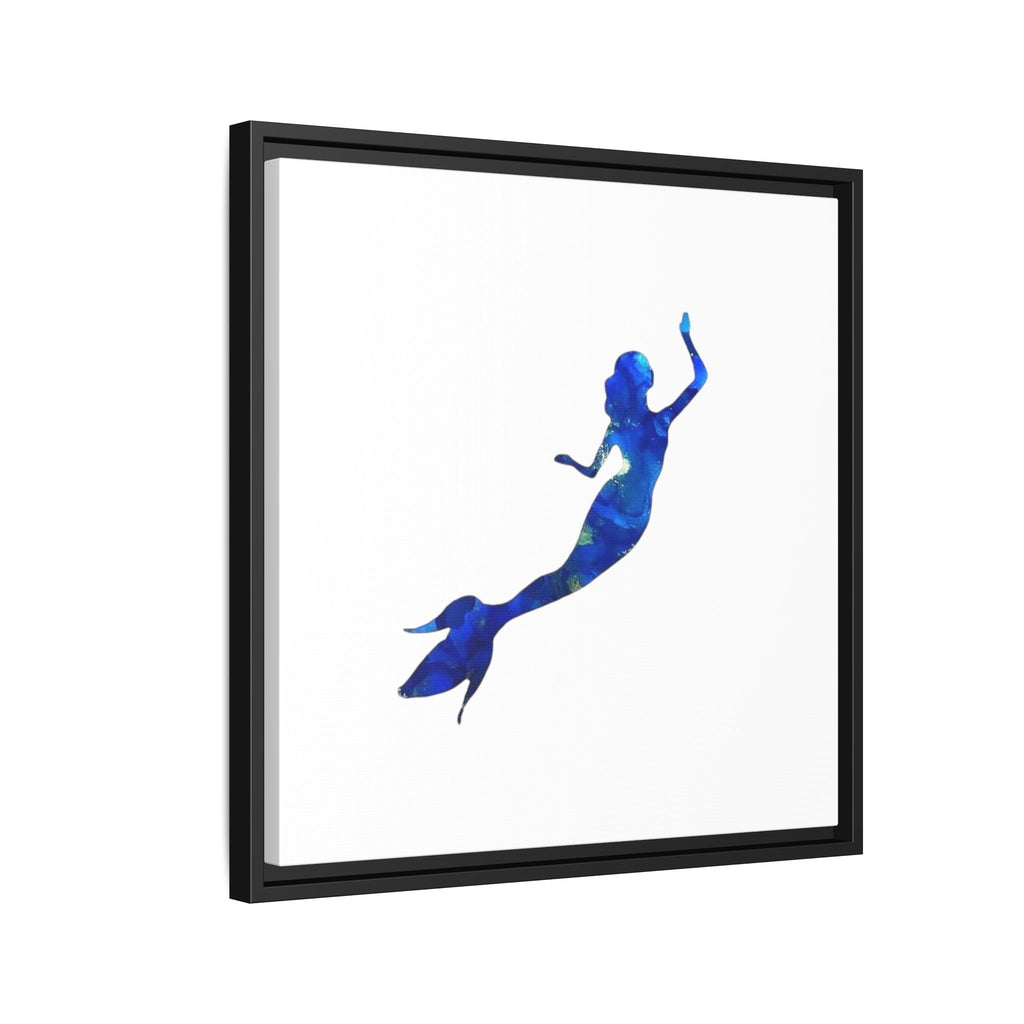 Mermaid 1, Matte Canvas, Framed (Multi-color)