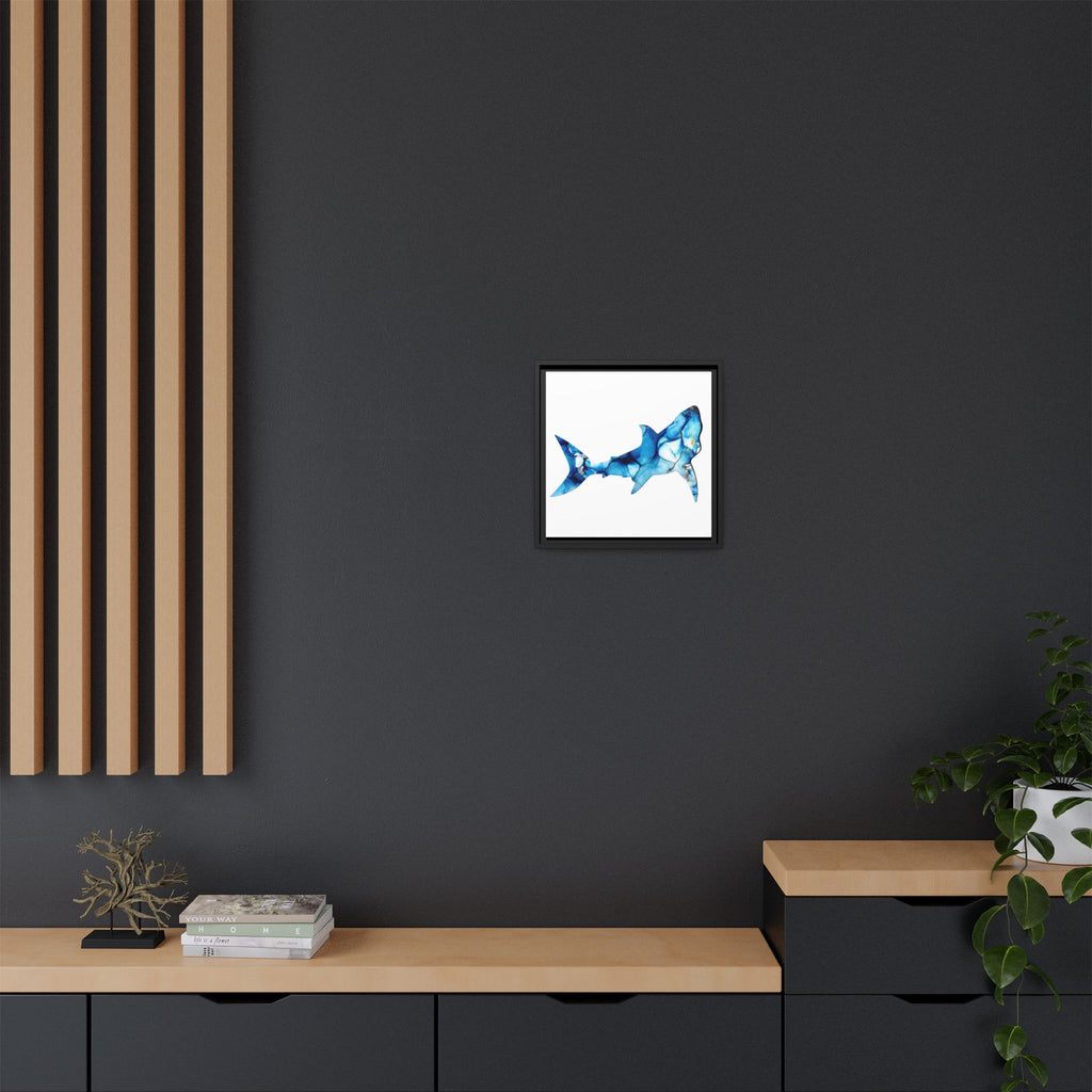 Great White 1, Matte Canvas, Framed (Multi-color)