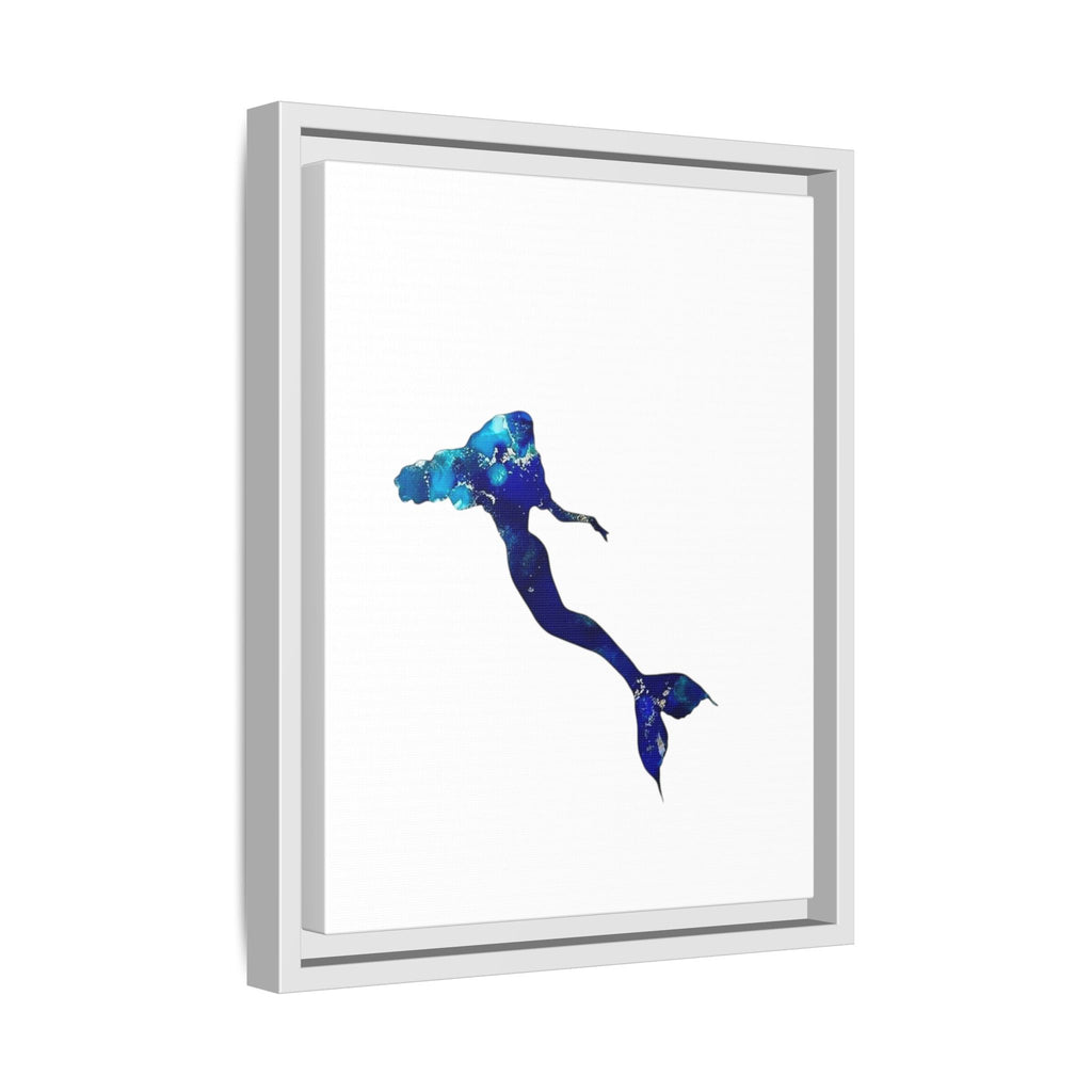 Mermaid 2, Matte Canvas, Framed (Multi-color)