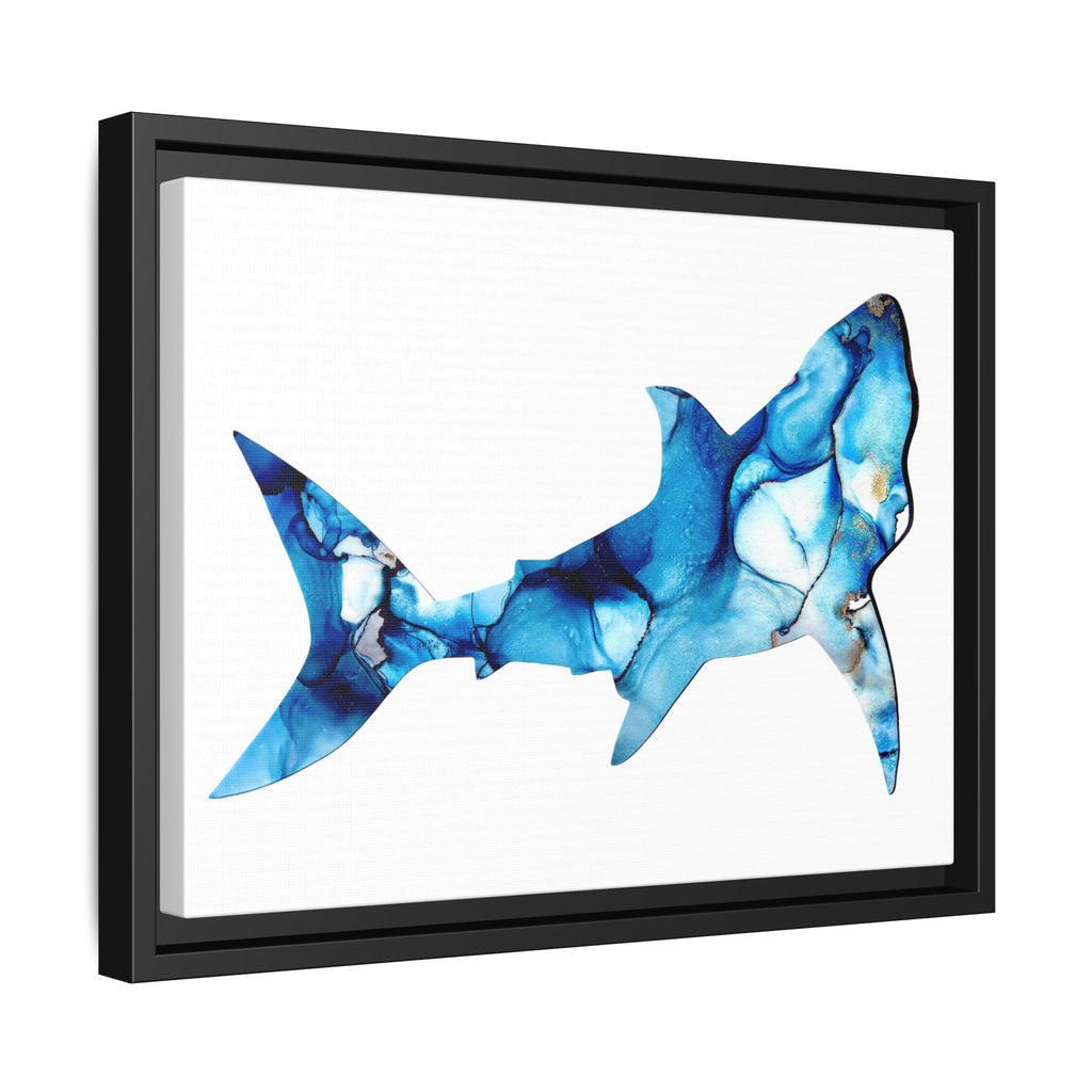 Great White 1, Matte Canvas, Framed (Multi-color)