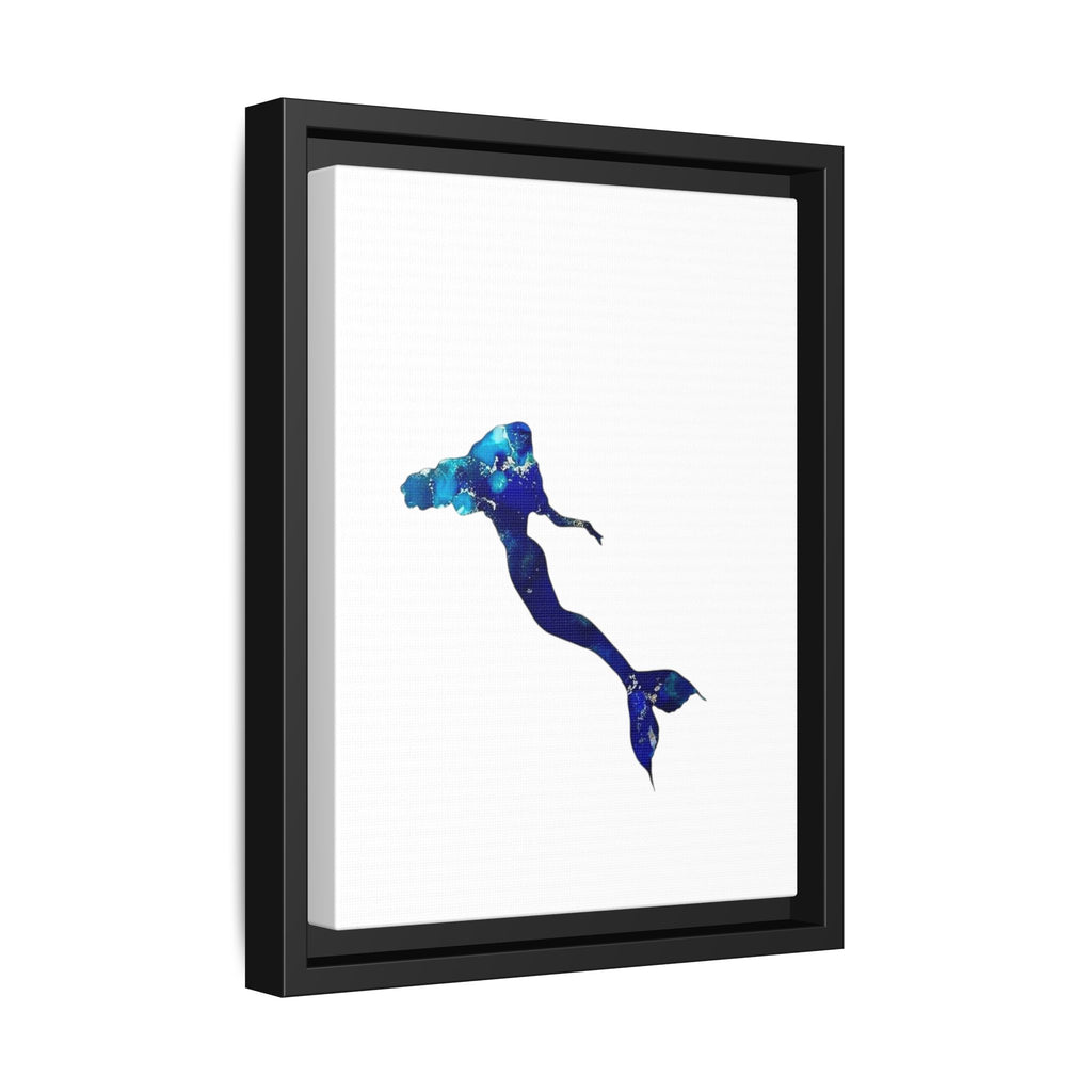 Mermaid 2, Matte Canvas, Framed (Multi-color)